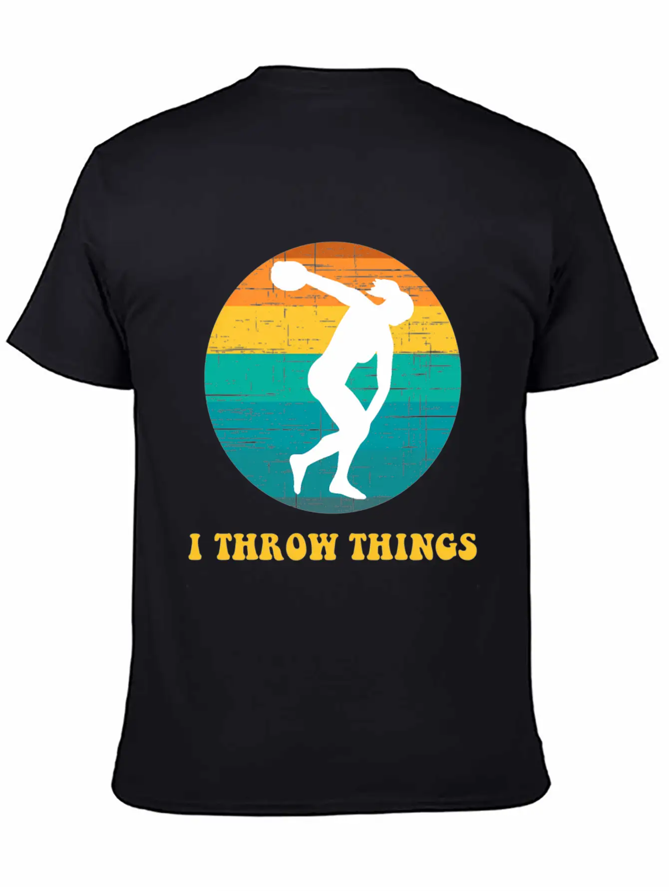 Track And Field Discus I Throw Classic Cotton Tee – Unisex Comfort For Any Season