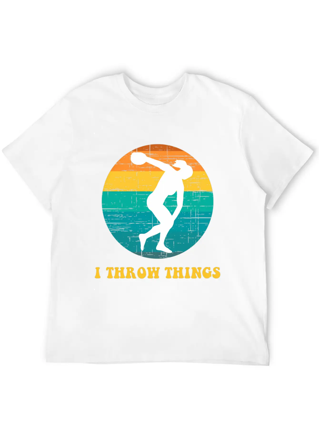 Track And Field Discus I Throw Classic Cotton Tee – Unisex Comfort For Any Season
