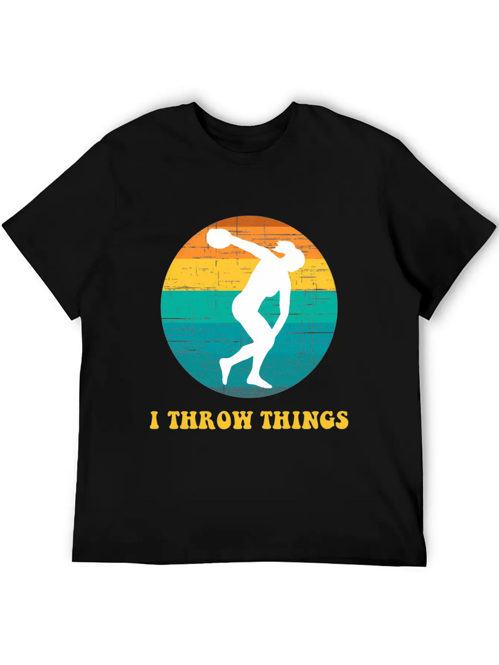 Track And Field Discus I Throw Classic Cotton Tee – Unisex Comfort For Any Season