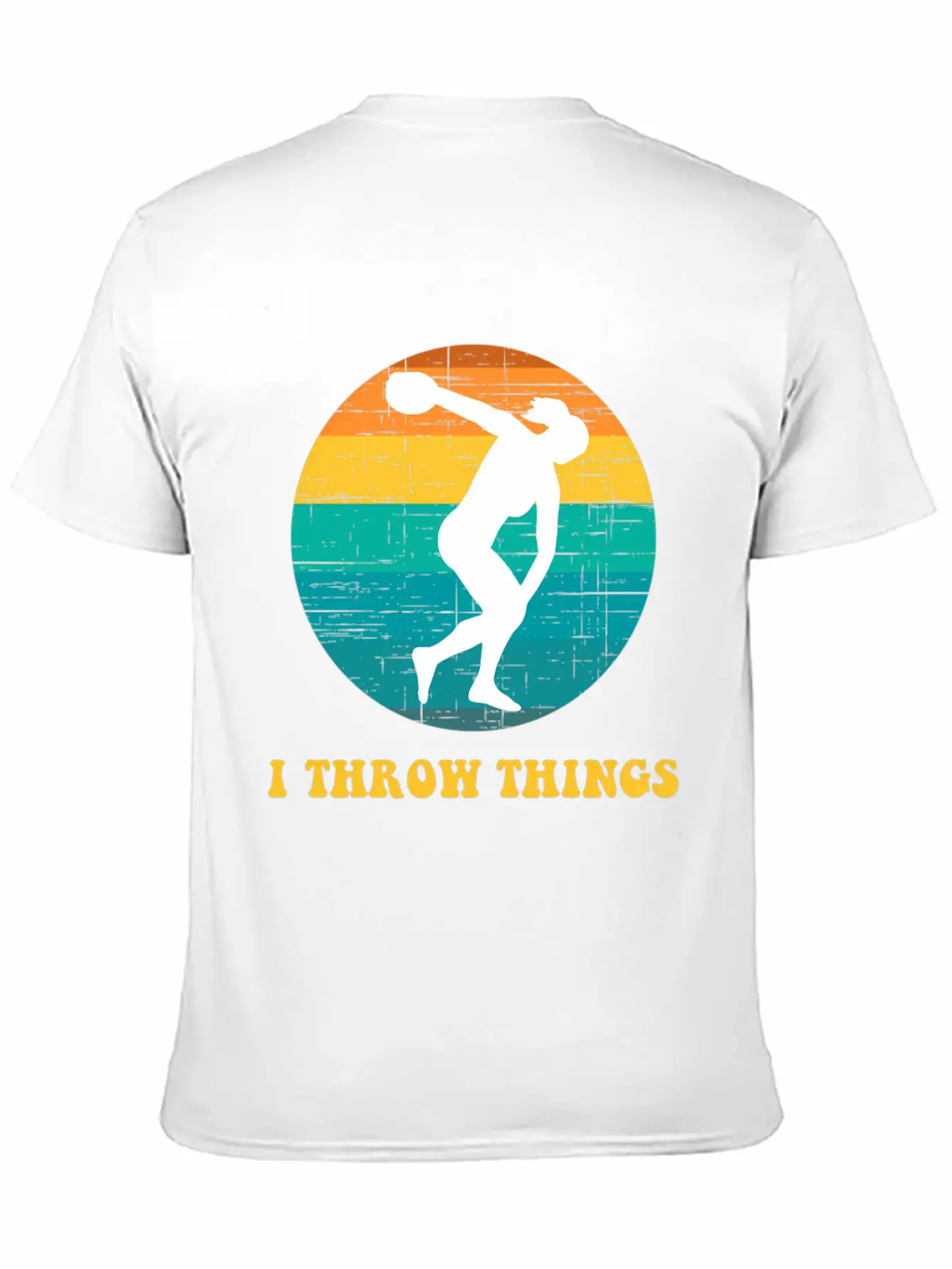 Track And Field Discus I Throw Classic Cotton Tee – Unisex Comfort For Any Season