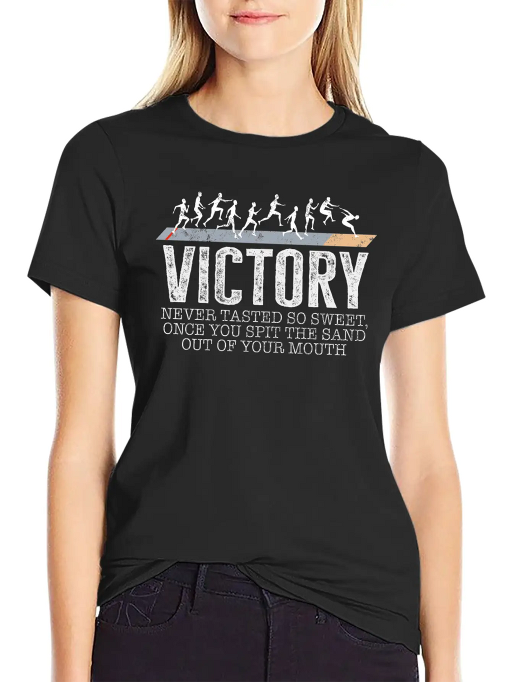 Track And Field Shirt, Victory Never Tasted So Classic Cotton Tee – Unisex Comfort For Any Season