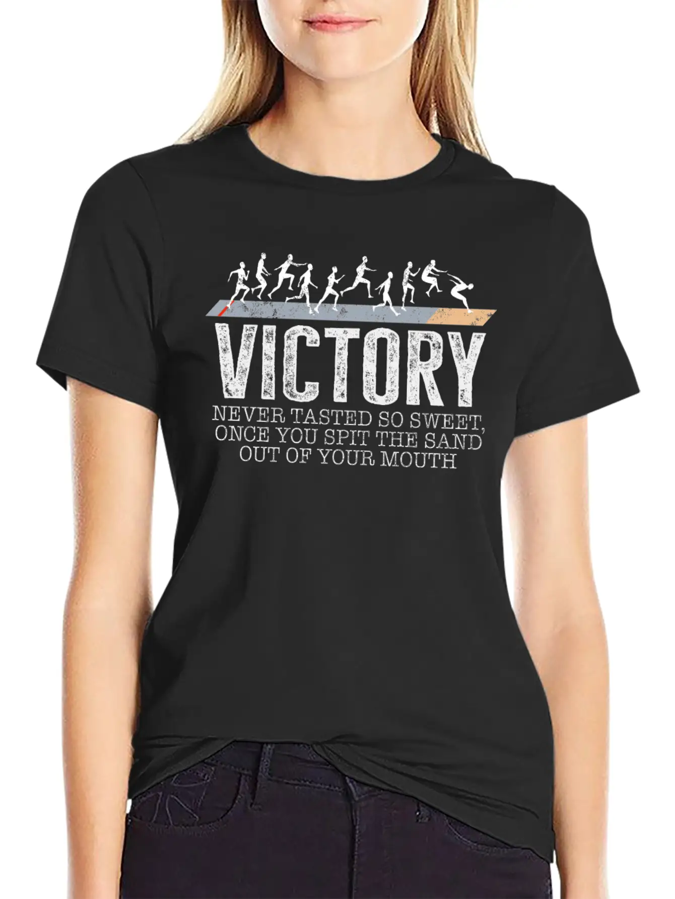 Track And Field Shirt, Victory Never Tasted So Classic Cotton Tee – Unisex Comfort For Any Season