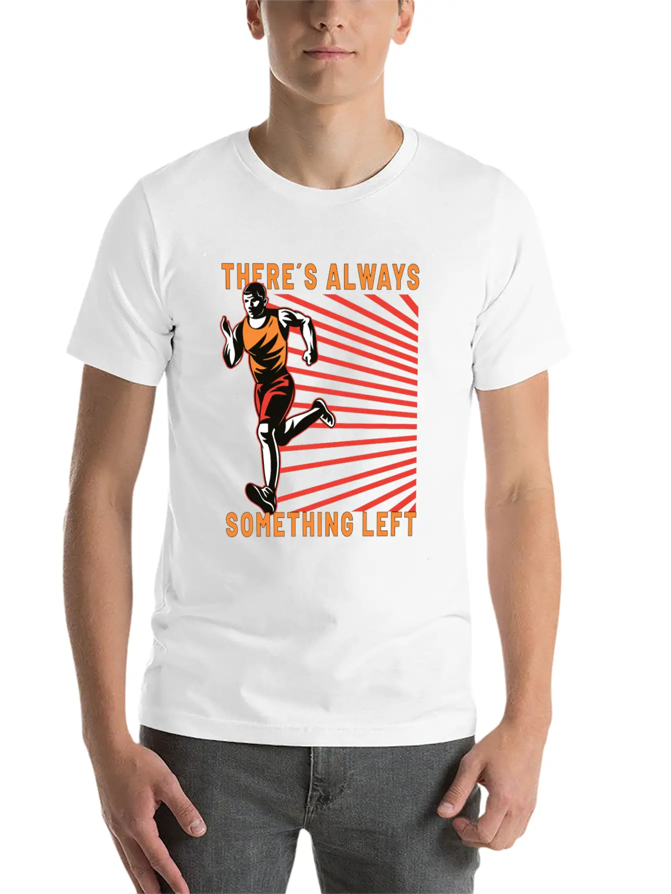 Track And Field Track & Field Runner Running Gift Modern Fit Casual T-Shirt – Clean And Versatile Design