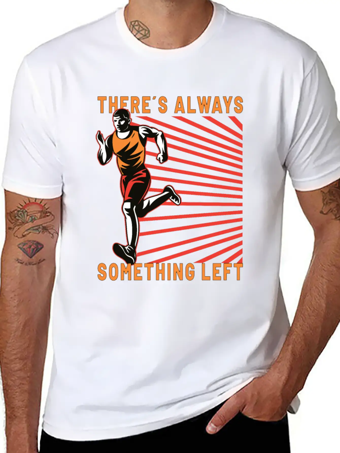 Track And Field Track & Field Runner Running Gift Modern Fit Casual T-Shirt – Clean And Versatile Design