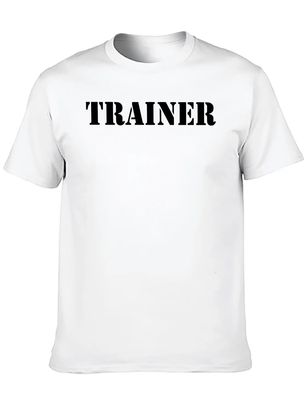 Trainer Modern Fit Casual T-Shirt – Clean And Versatile Design