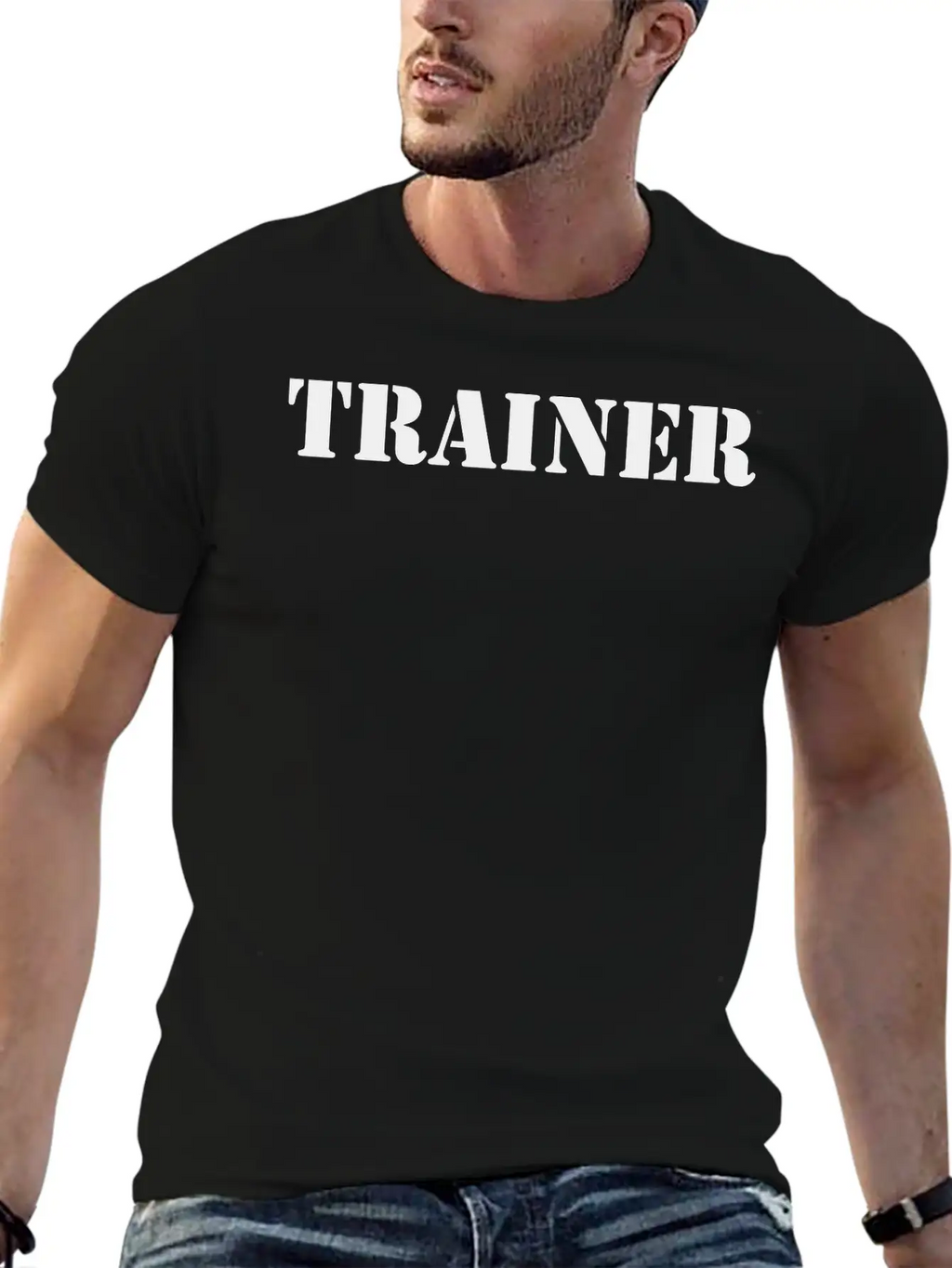 Trainer Modern Fit Casual T-Shirt – Clean And Versatile Design