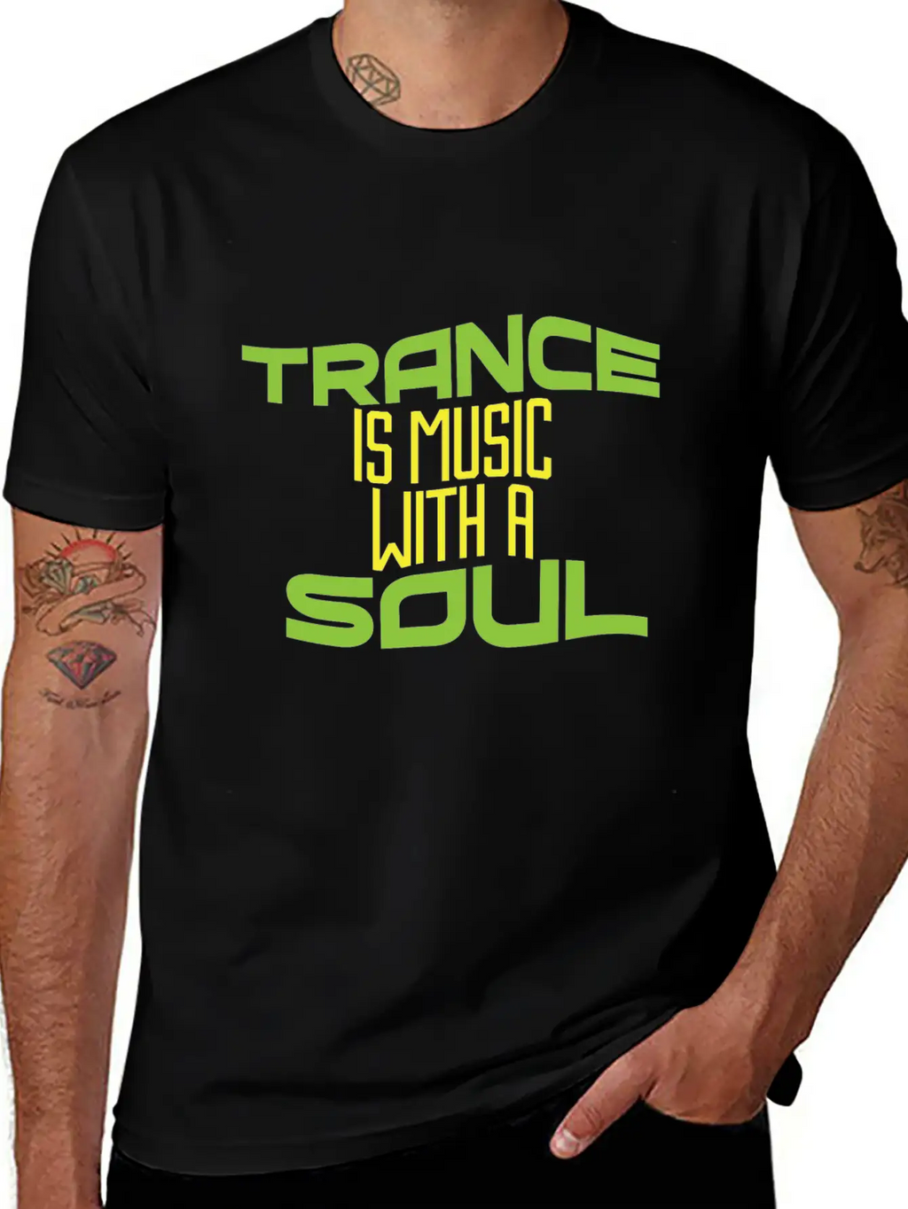 Trance Unisex Casual T-Shirt – Clean Design For Daily Comfort