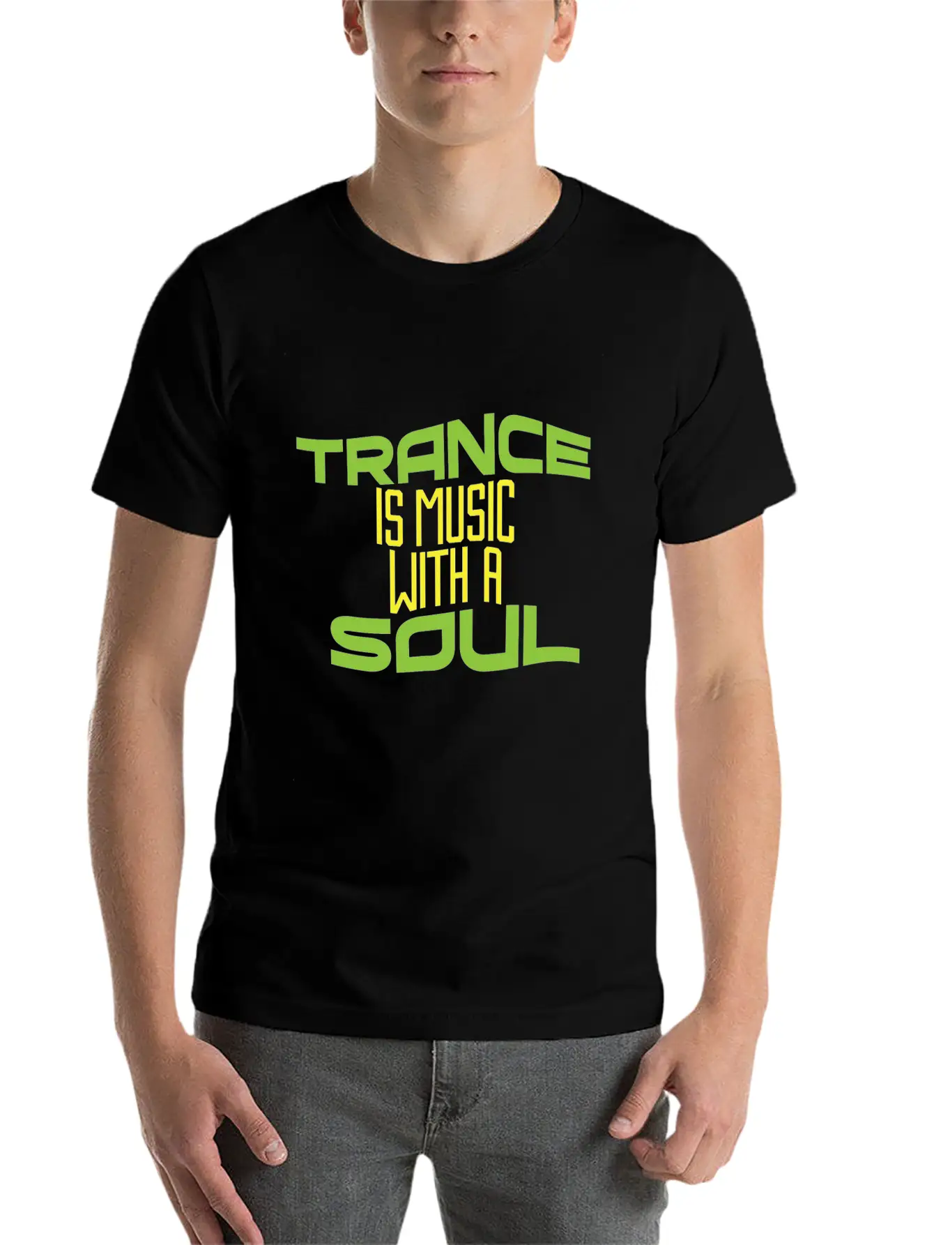 Trance Unisex Casual T-Shirt – Clean Design For Daily Comfort