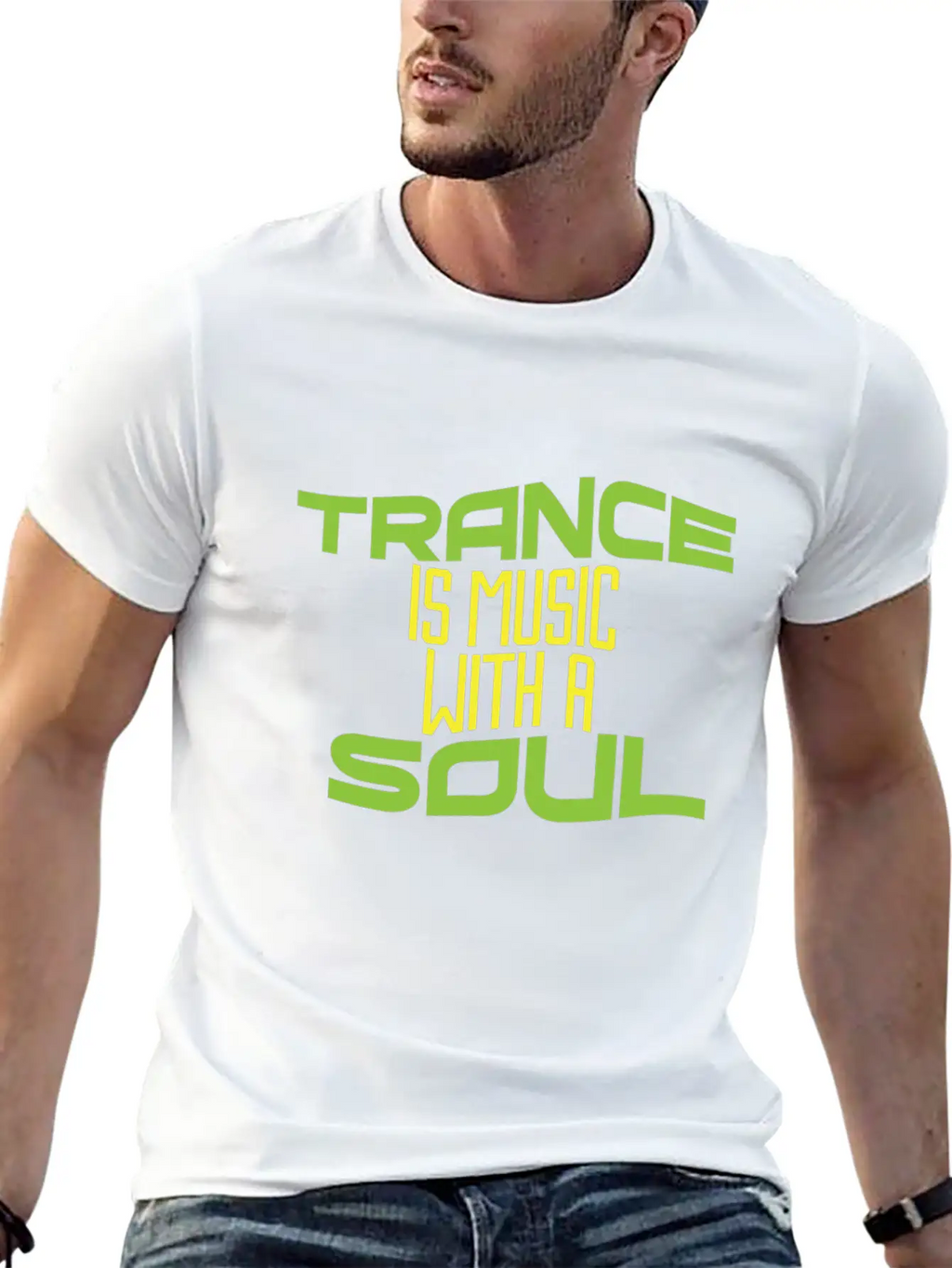 Trance Unisex Casual T-Shirt – Clean Design For Daily Comfort