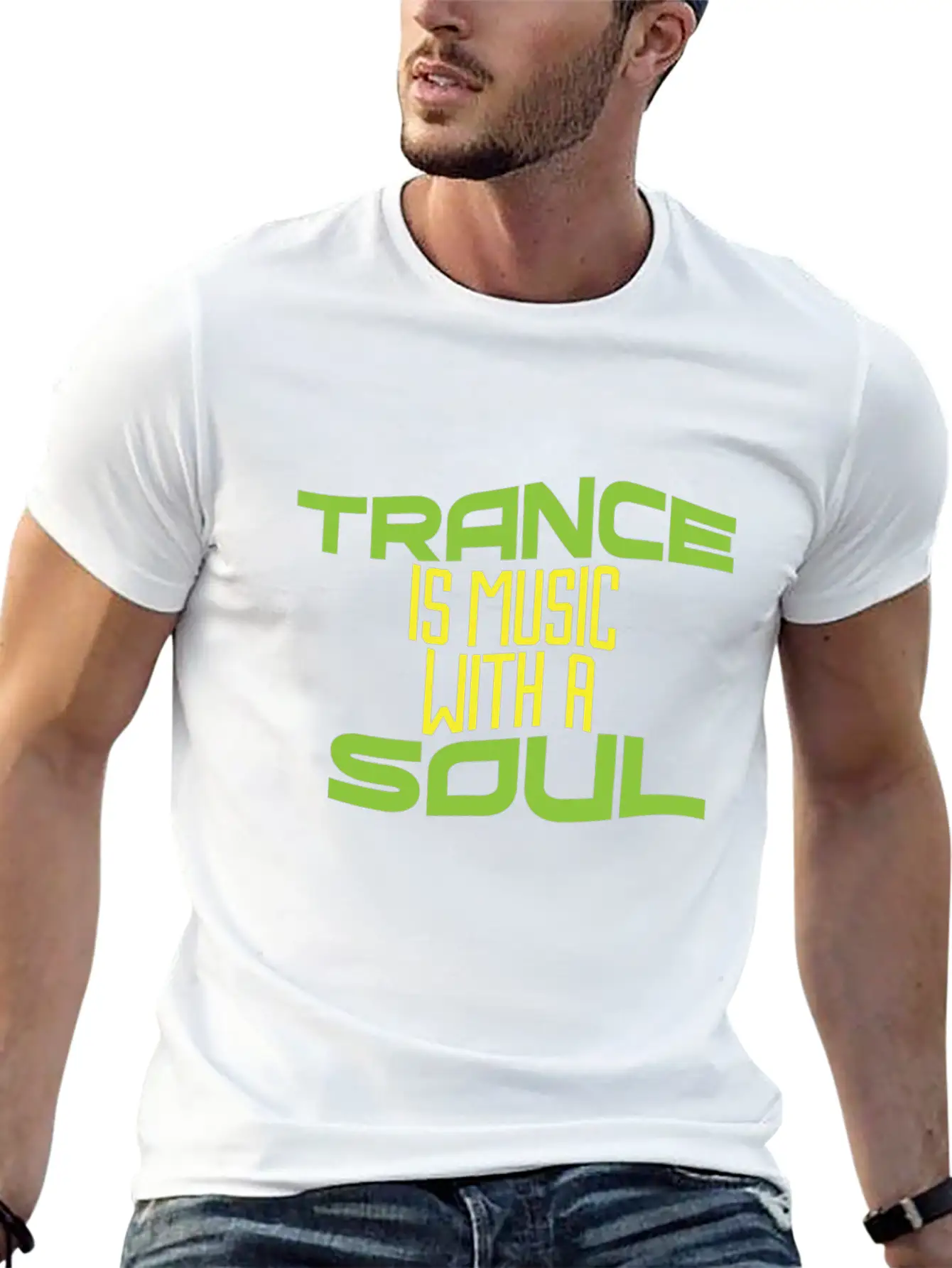Trance Unisex Casual T-Shirt – Clean Design For Daily Comfort