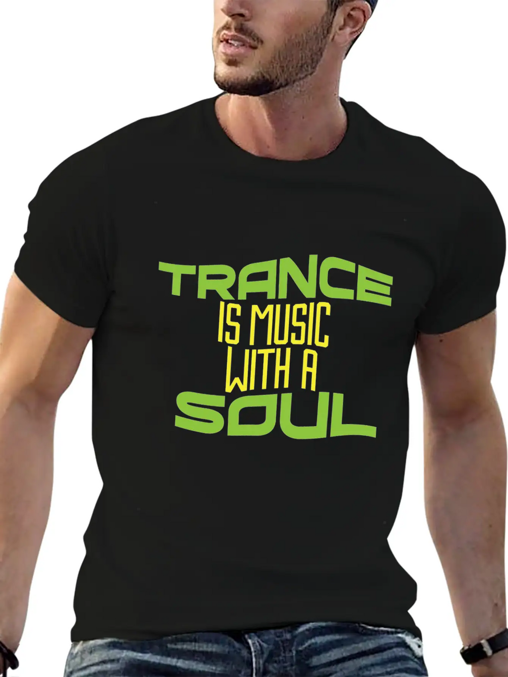 Trance Unisex Casual T-Shirt – Clean Design For Daily Comfort