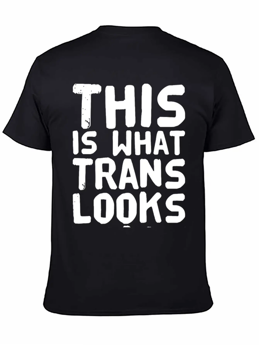 Trans - This Is What Trans Looks Like Relaxed Everyday Tee – Lightweight And Durable Cotton