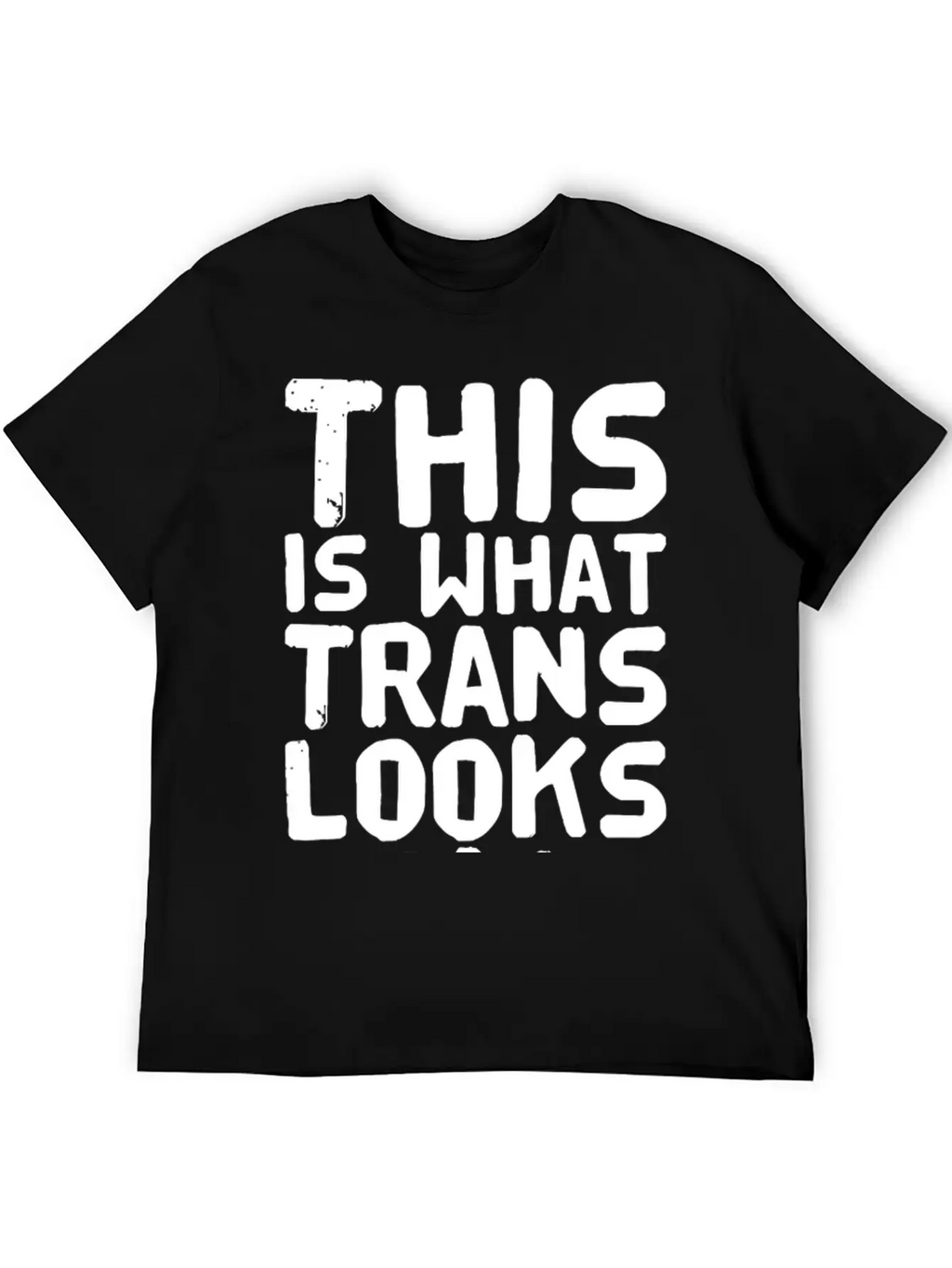 Trans - This Is What Trans Looks Like Relaxed Everyday Tee – Lightweight And Durable Cotton