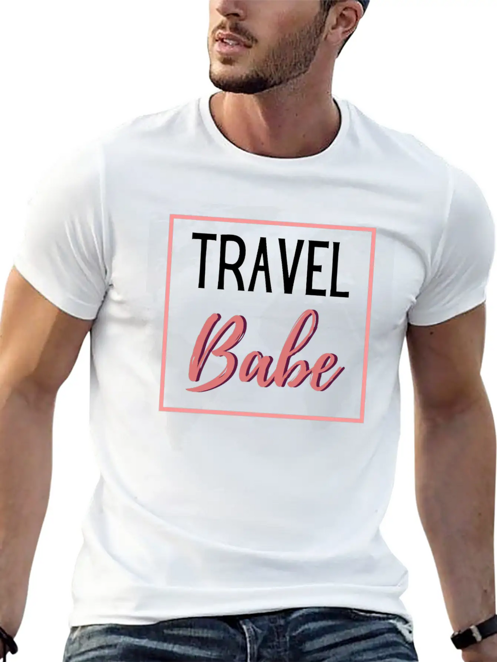 Travel Babe Unisex Casual T-Shirt – Clean Design For Daily Comfort