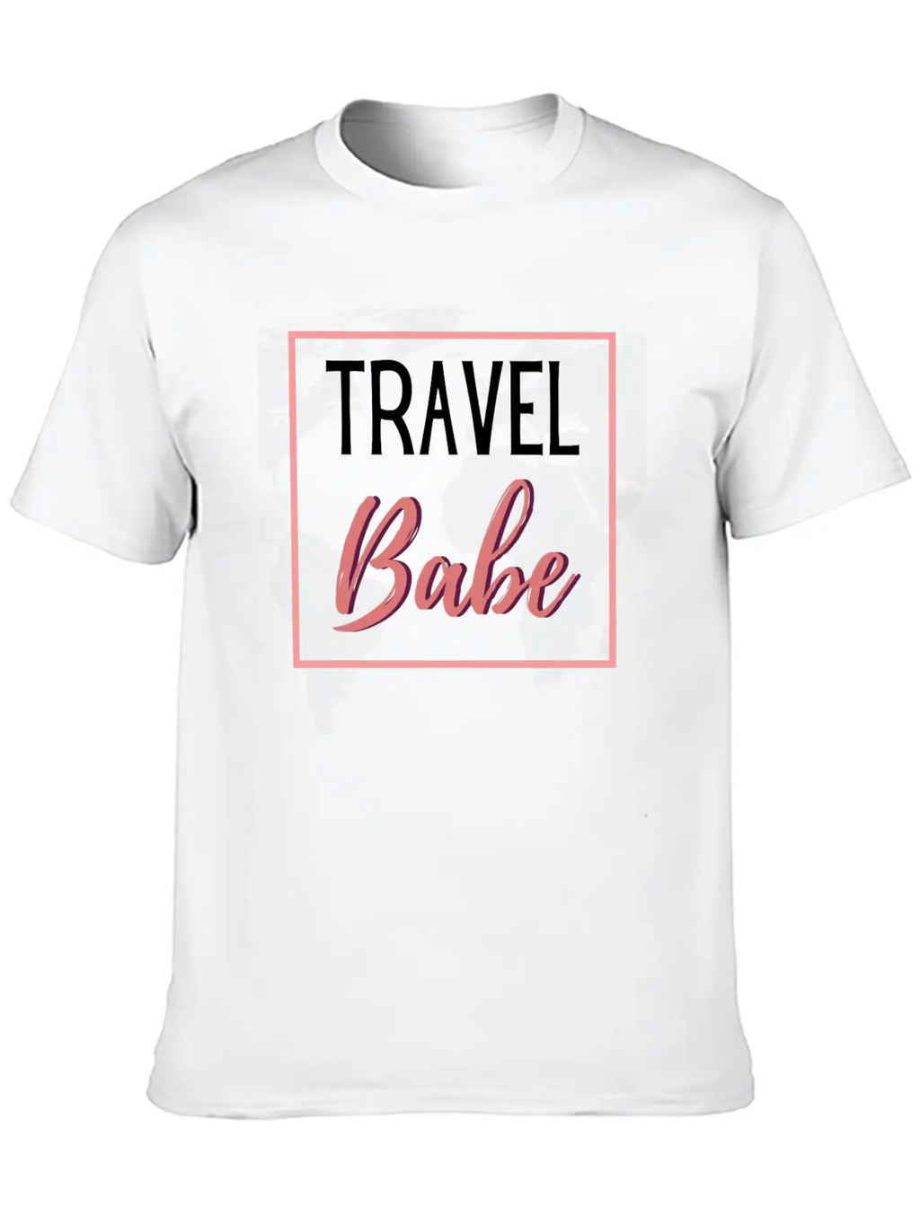 Travel Babe Unisex Casual T-Shirt – Clean Design For Daily Comfort