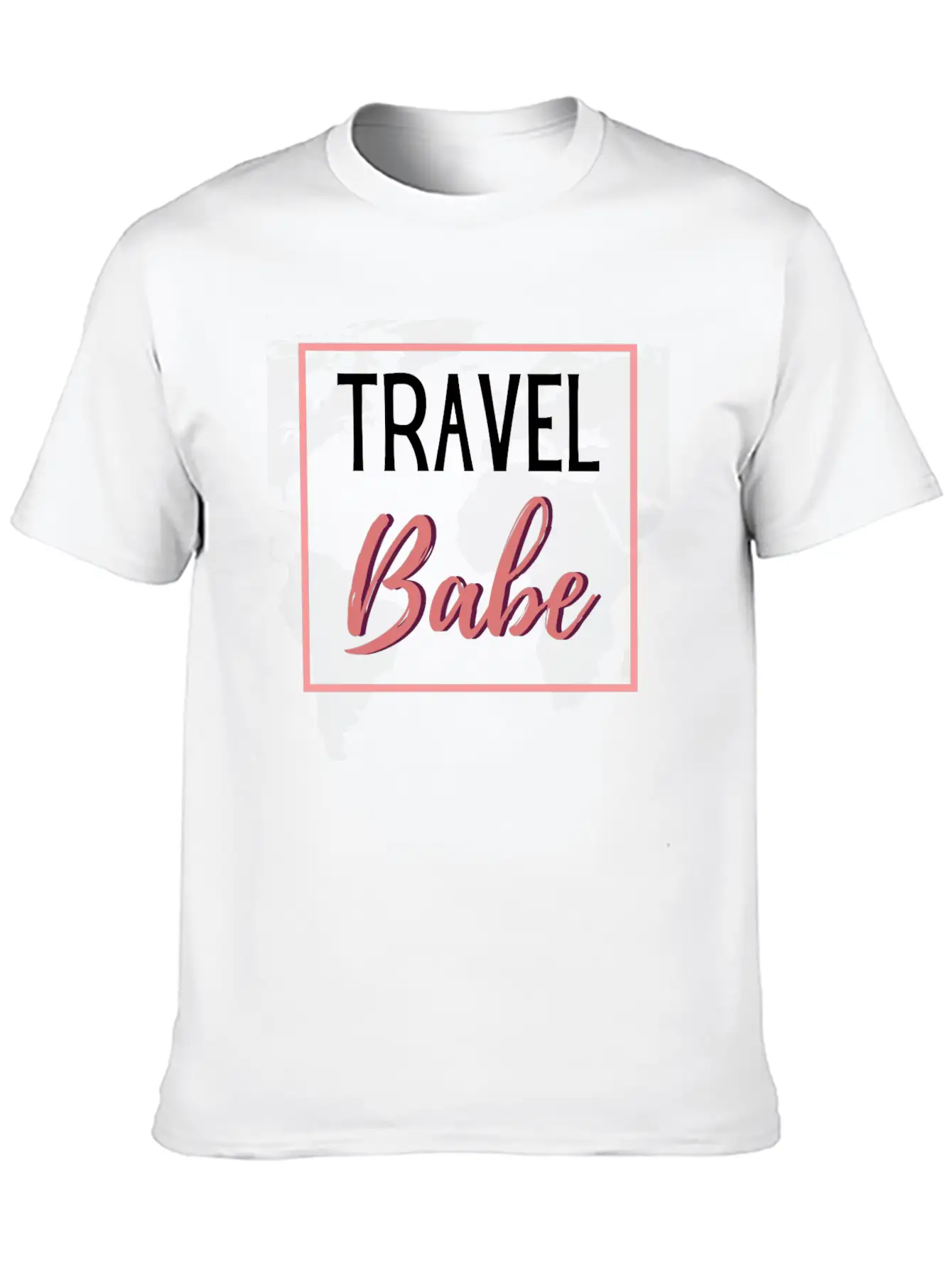 Travel Babe Unisex Casual T-Shirt – Clean Design For Daily Comfort