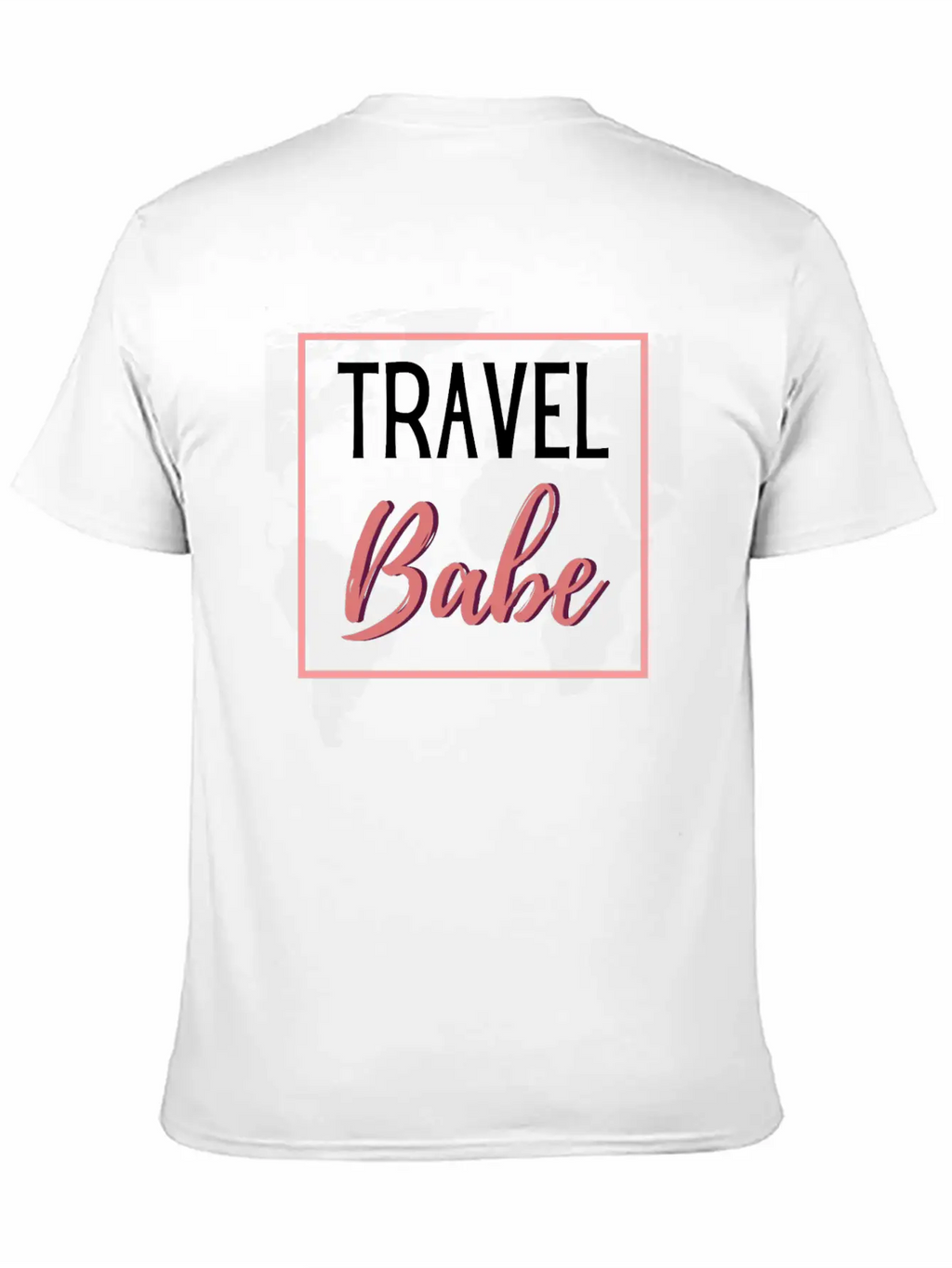 Travel Babe Unisex Casual T-Shirt – Clean Design For Daily Comfort