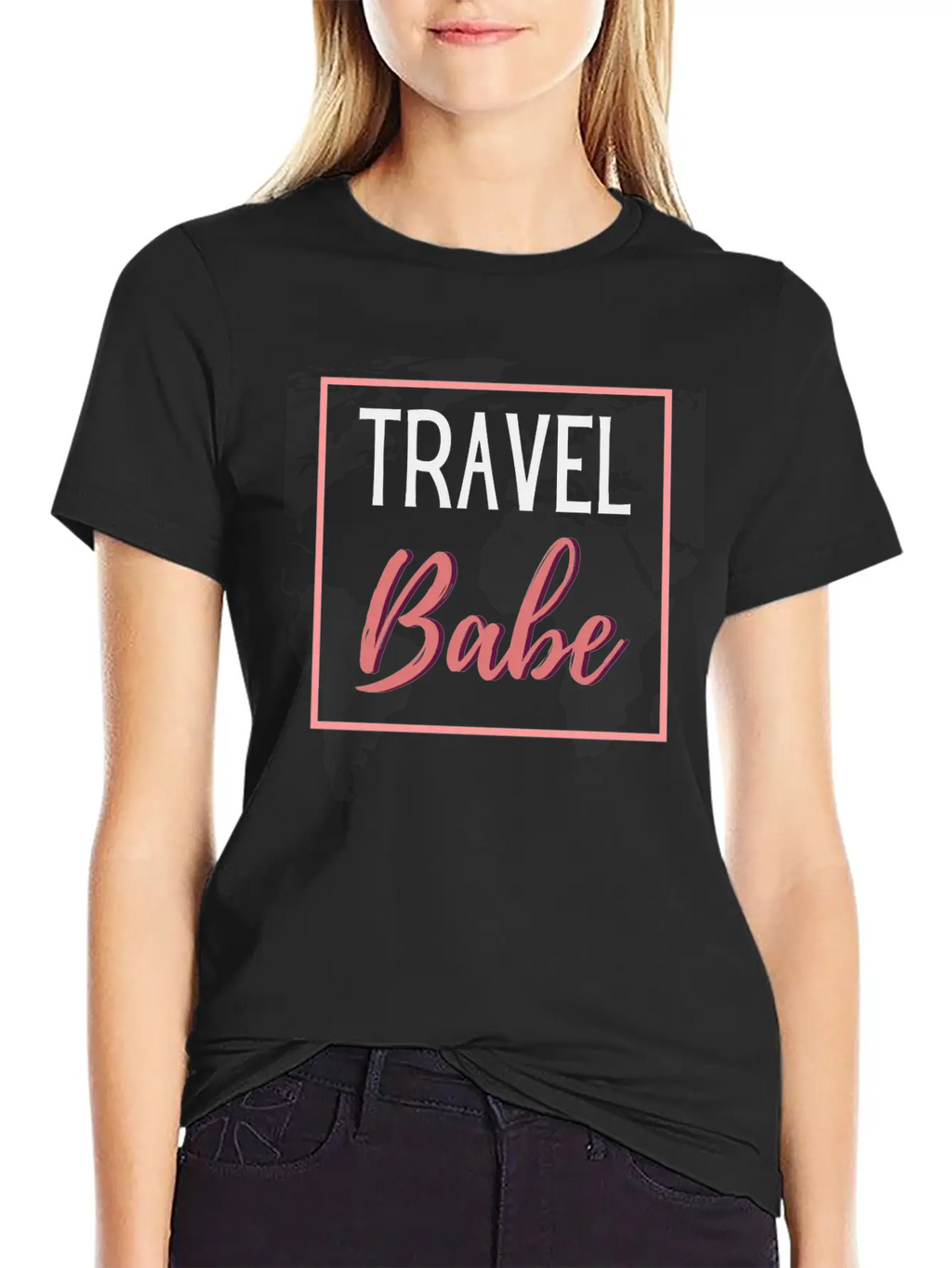 Travel Babe Unisex Casual T-Shirt – Clean Design For Daily Comfort