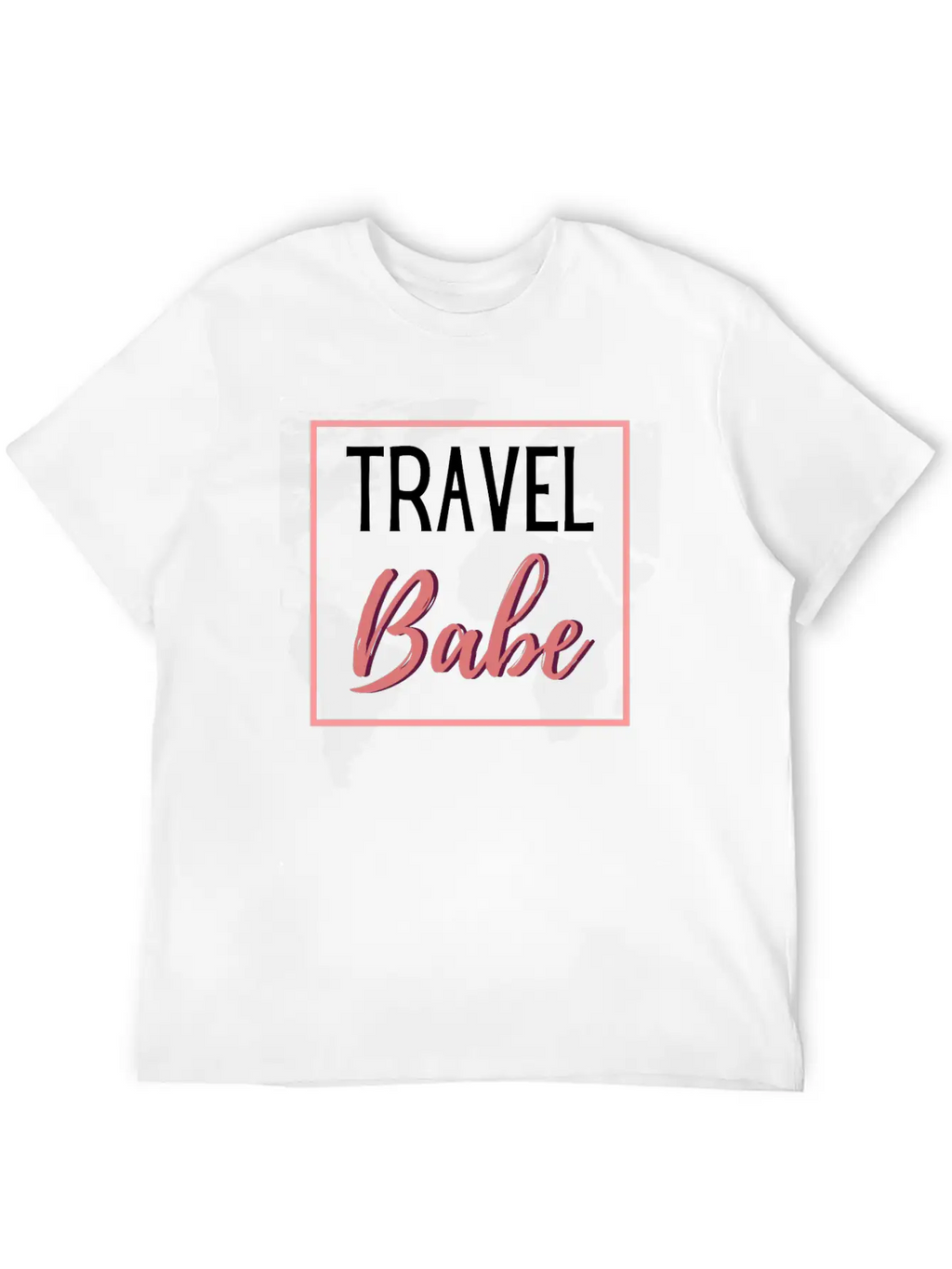Travel Babe Unisex Casual T-Shirt – Clean Design For Daily Comfort
