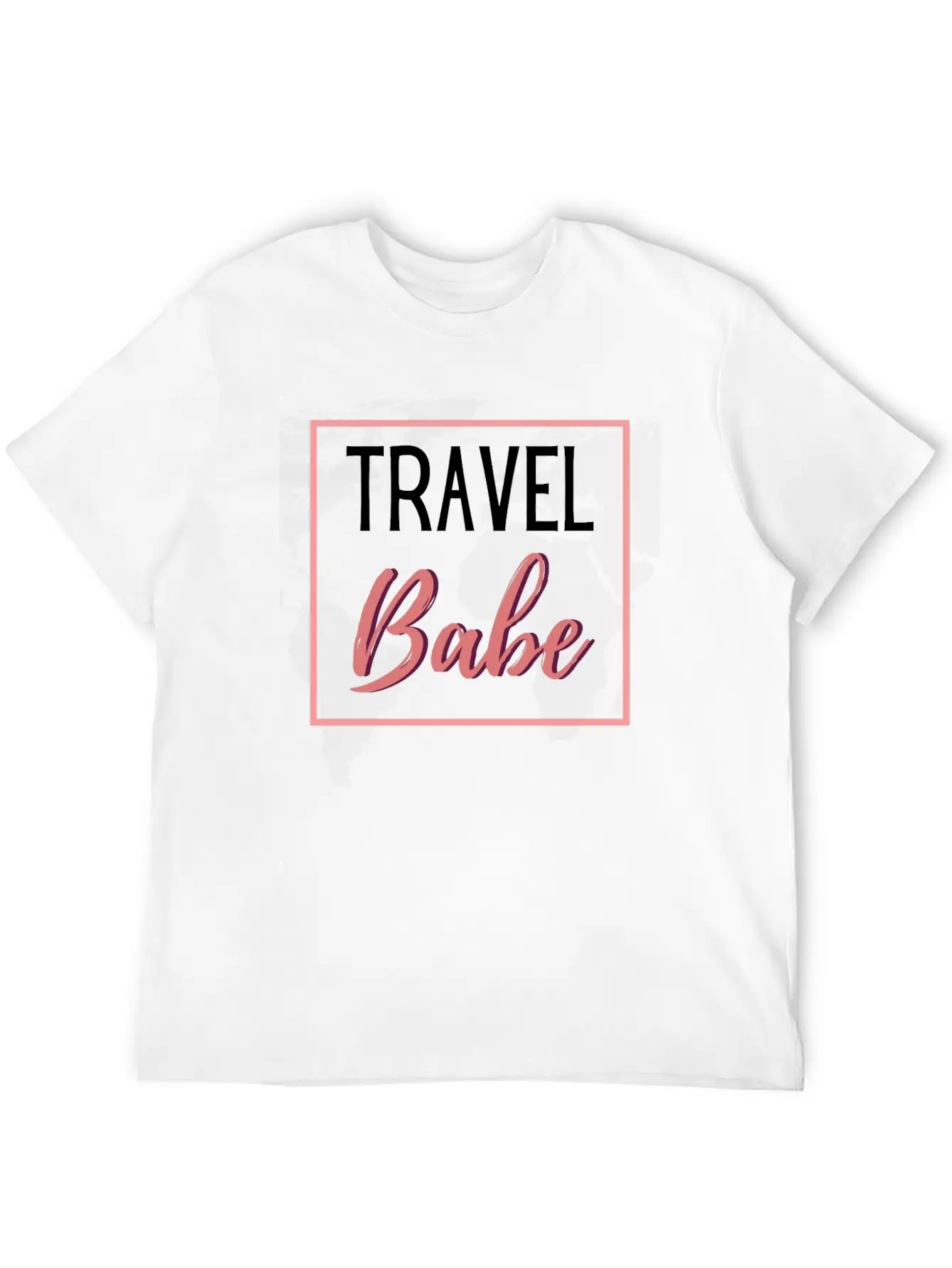 Travel Babe Unisex Casual T-Shirt – Clean Design For Daily Comfort