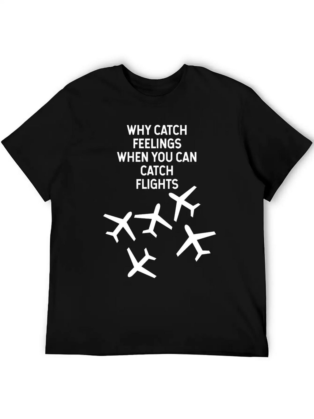 TRAVEL Basic Graphic T-Shirt – Daily Comfort In Soft Cotton