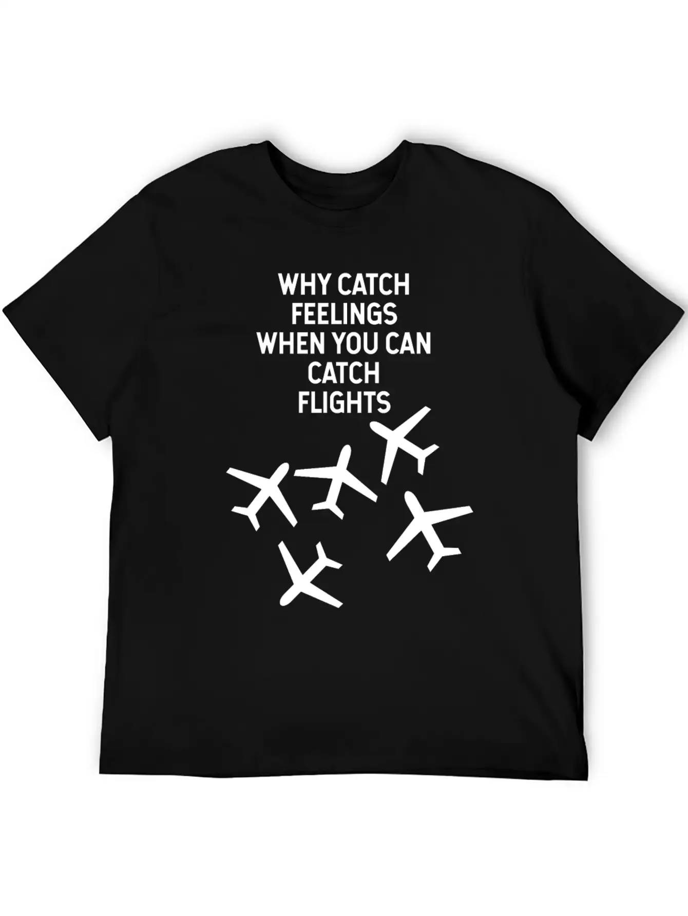 TRAVEL Basic Graphic T-Shirt – Daily Comfort In Soft Cotton