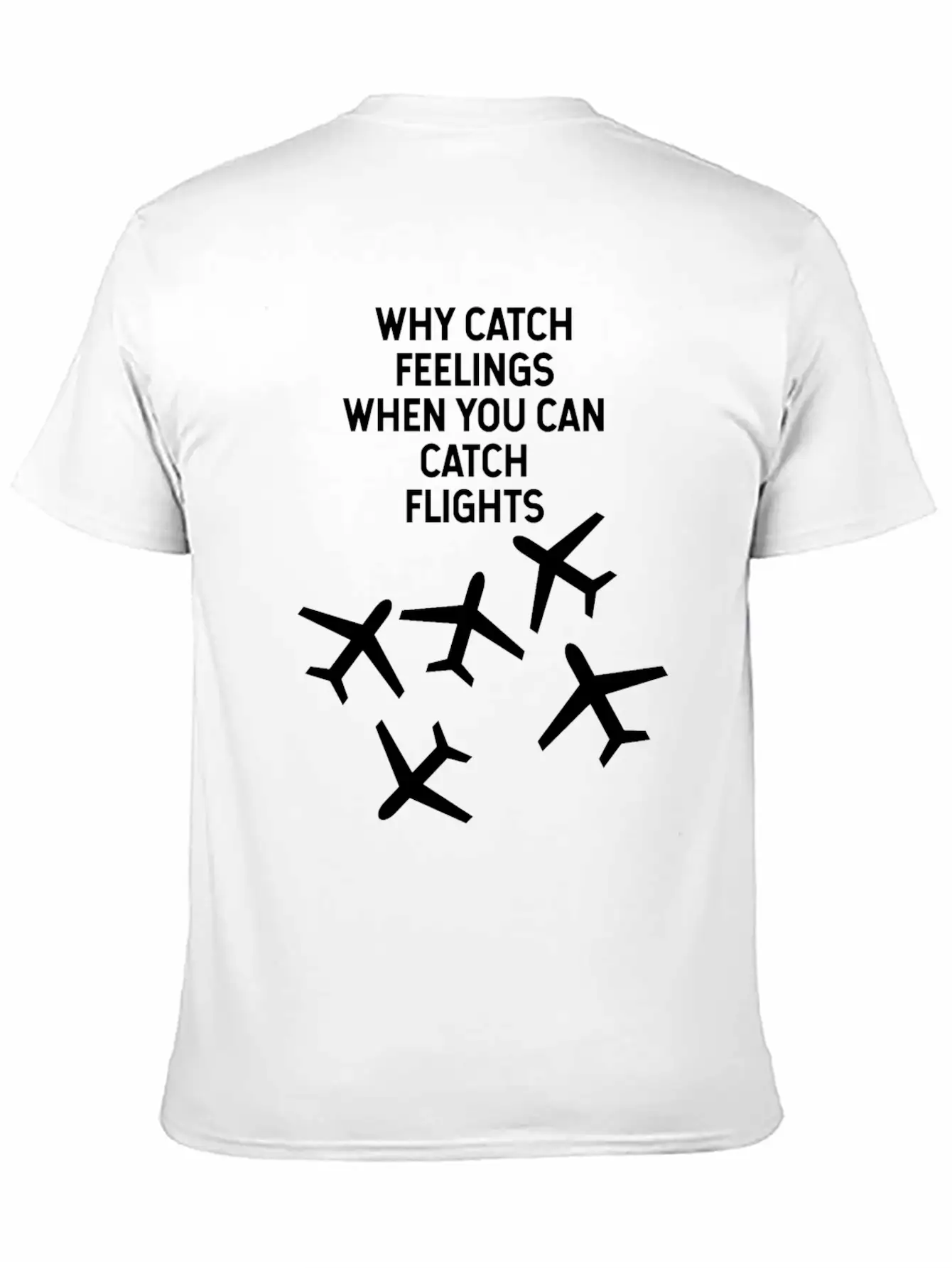 TRAVEL Basic Graphic T-Shirt – Daily Comfort In Soft Cotton