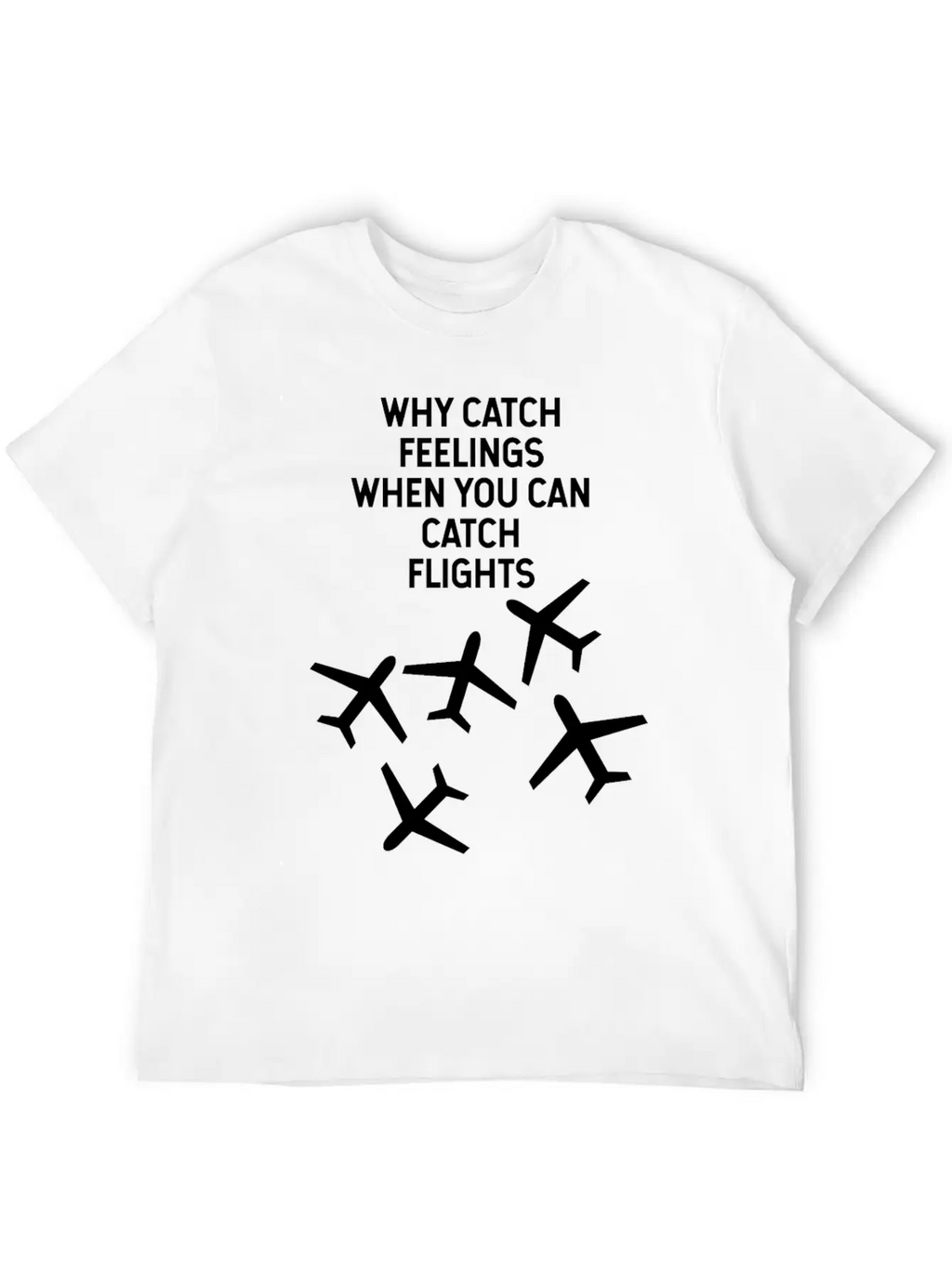TRAVEL Basic Graphic T-Shirt – Daily Comfort In Soft Cotton