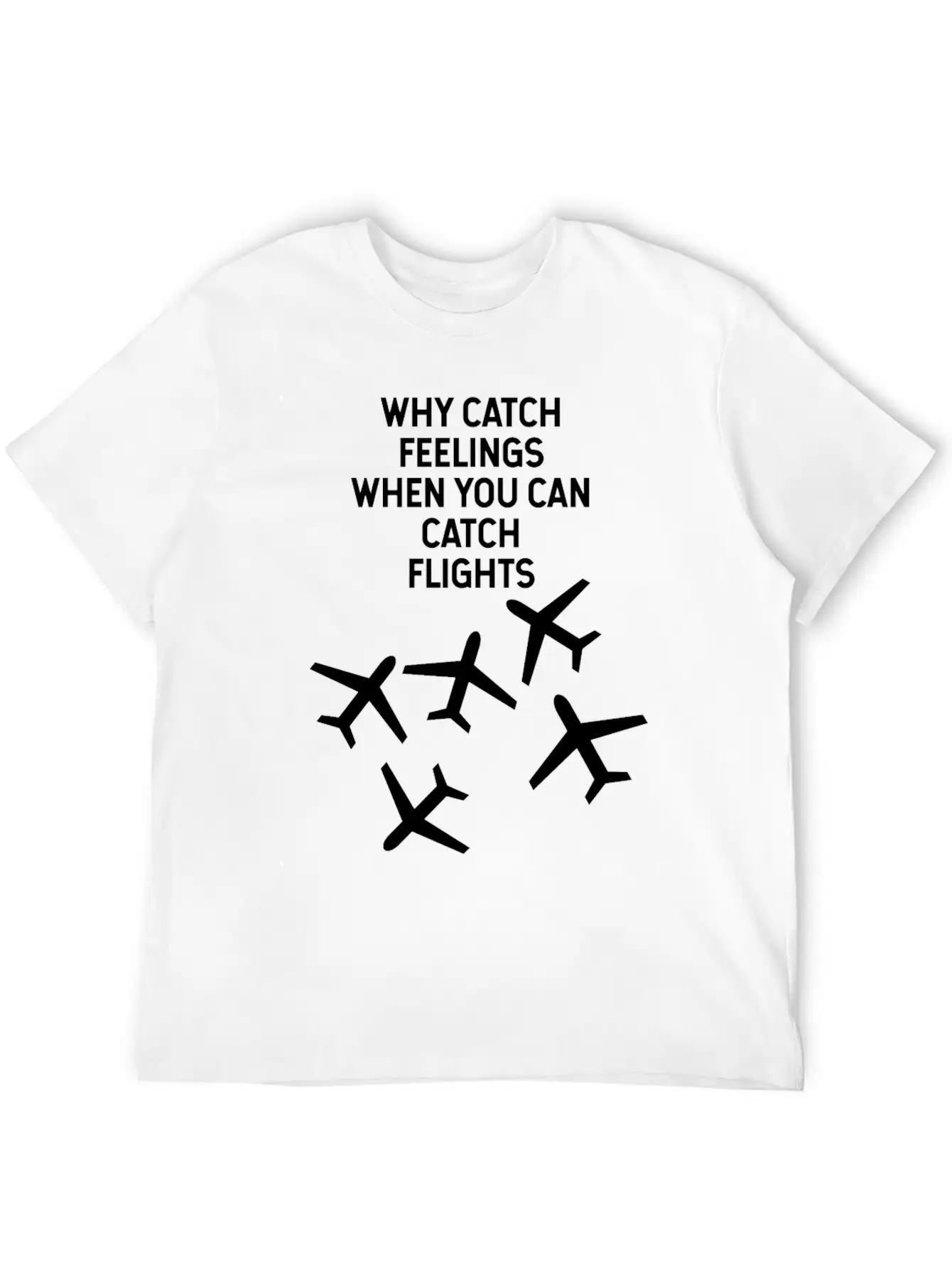 TRAVEL Basic Graphic T-Shirt – Daily Comfort In Soft Cotton