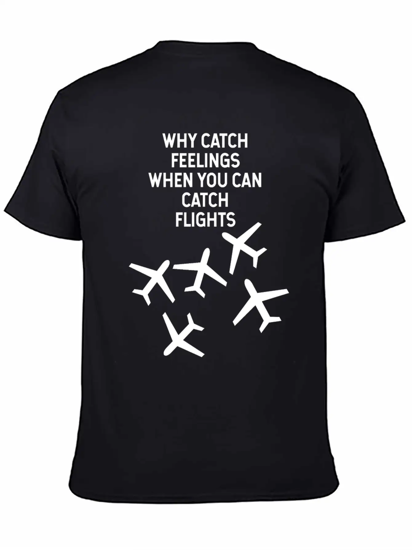 TRAVEL Basic Graphic T-Shirt – Daily Comfort In Soft Cotton