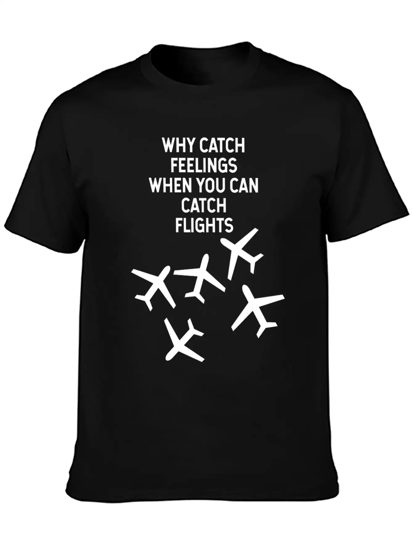 TRAVEL Basic Graphic T-Shirt – Daily Comfort In Soft Cotton