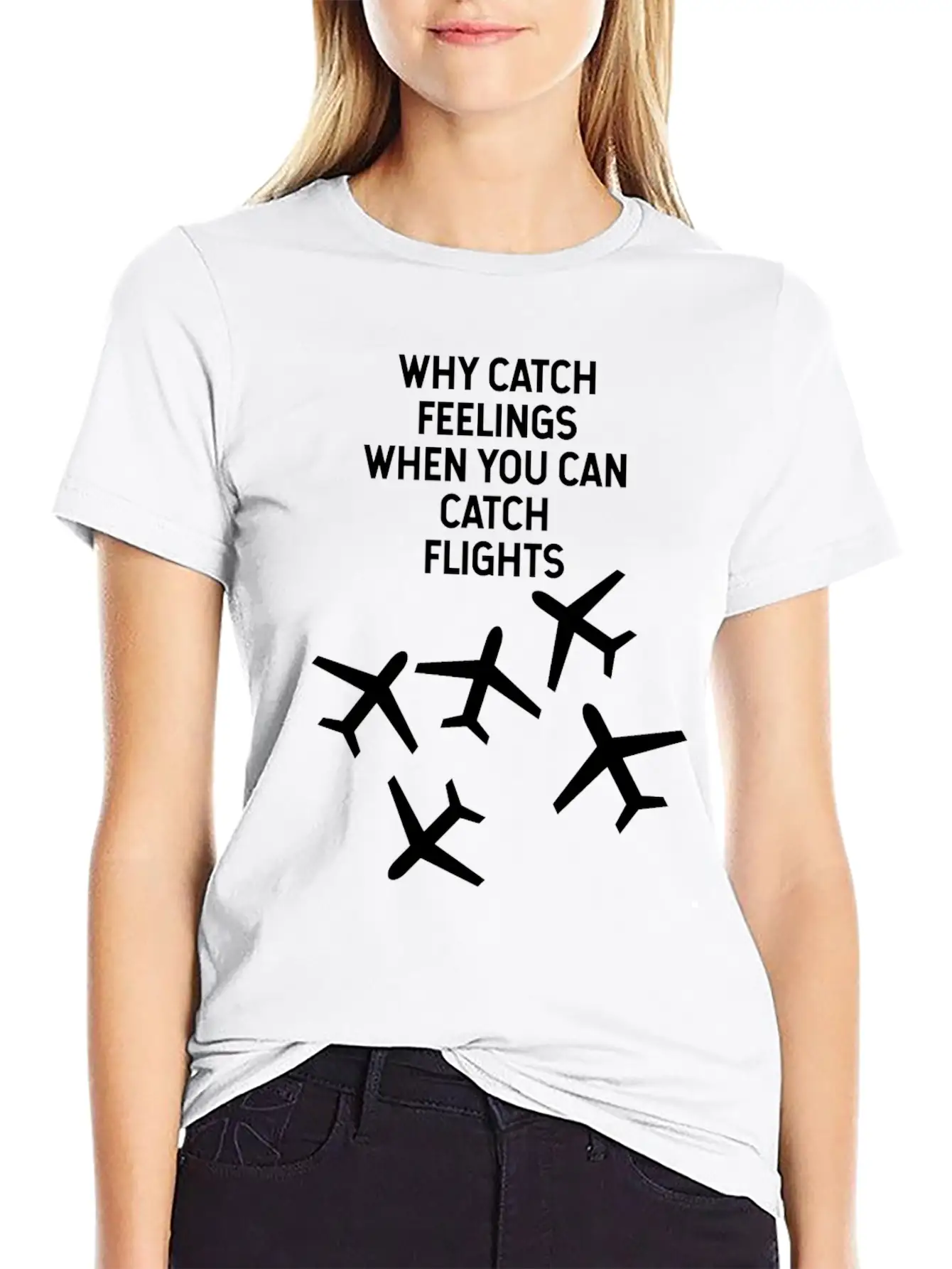 TRAVEL Basic Graphic T-Shirt – Daily Comfort In Soft Cotton