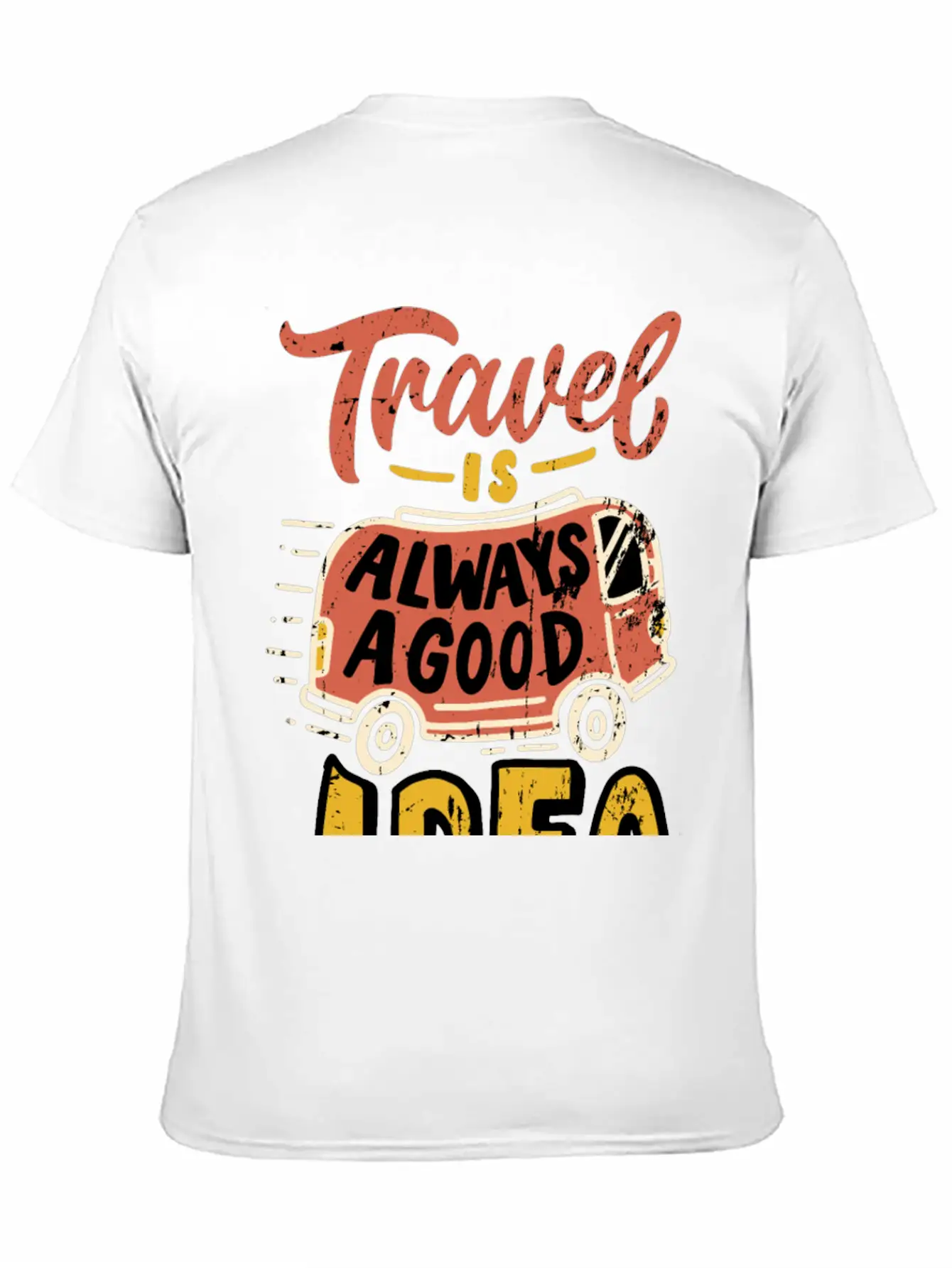 Travel Essential Cotton Tee For Daily Outfits – Unisex Style