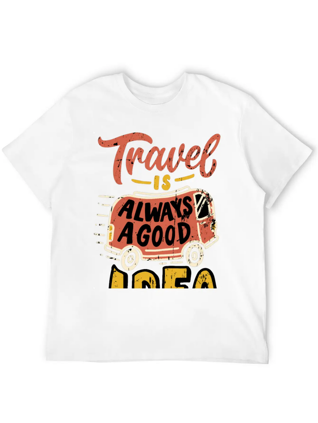 Travel Essential Cotton Tee For Daily Outfits – Unisex Style