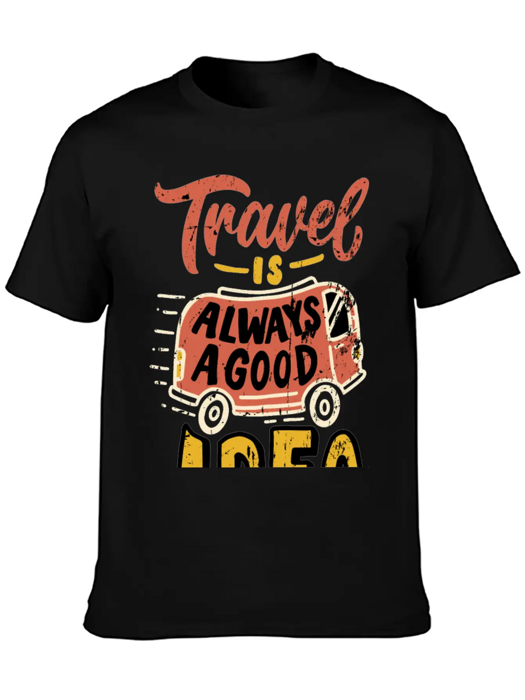 Travel Essential Cotton Tee For Daily Outfits – Unisex Style