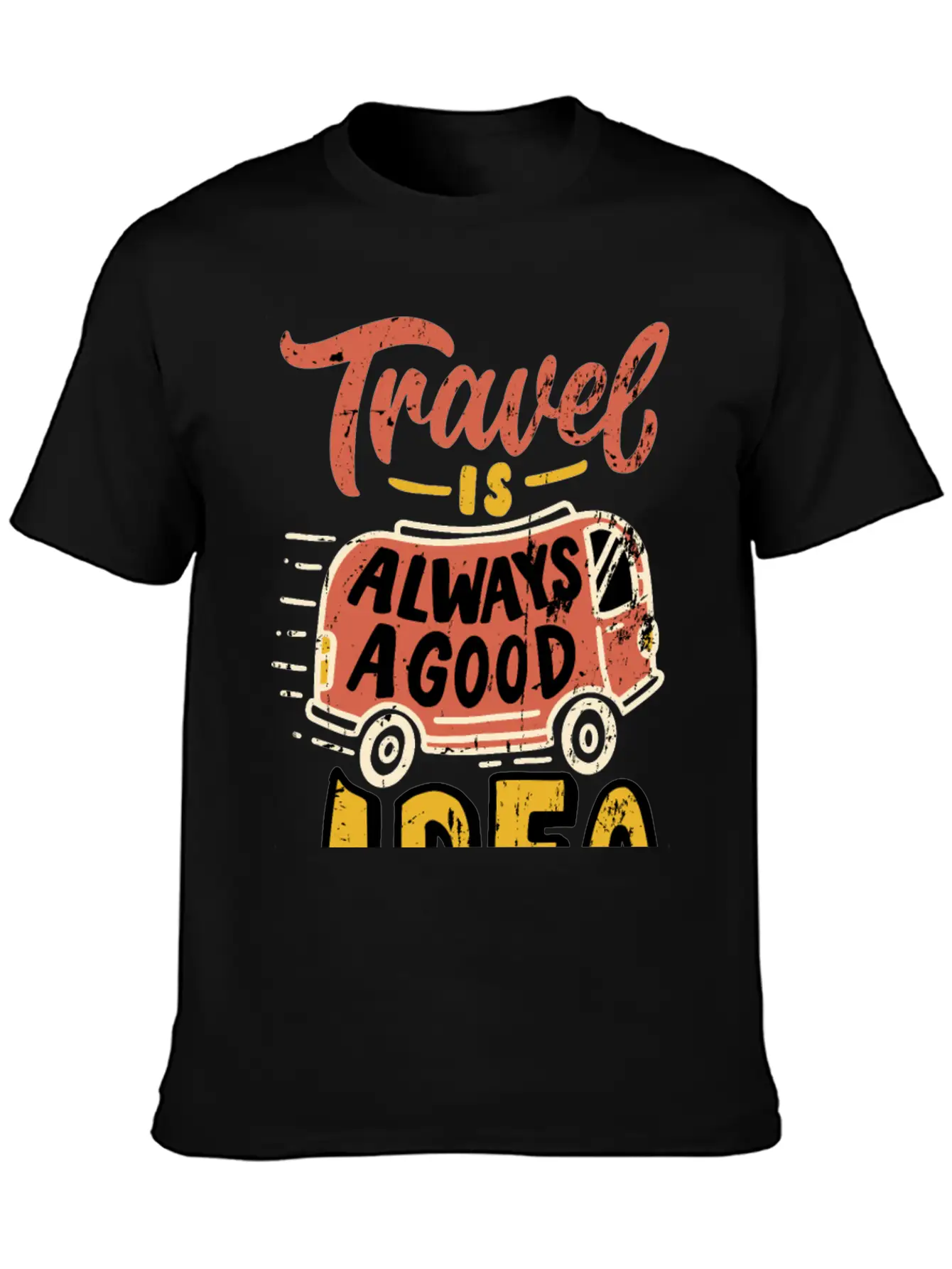 Travel Essential Cotton Tee For Daily Outfits – Unisex Style