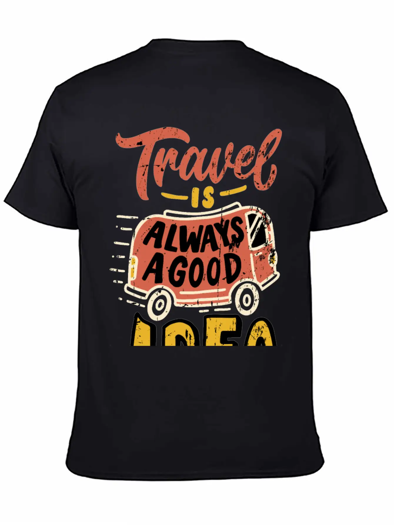 Travel Essential Cotton Tee For Daily Outfits – Unisex Style