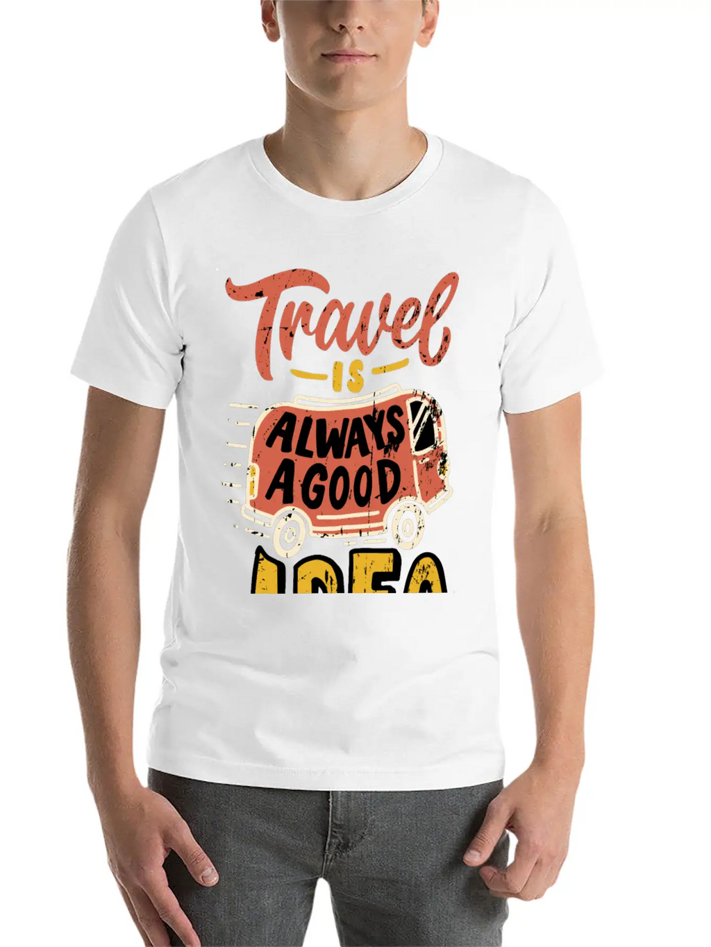 Travel Essential Cotton Tee For Daily Outfits – Unisex Style