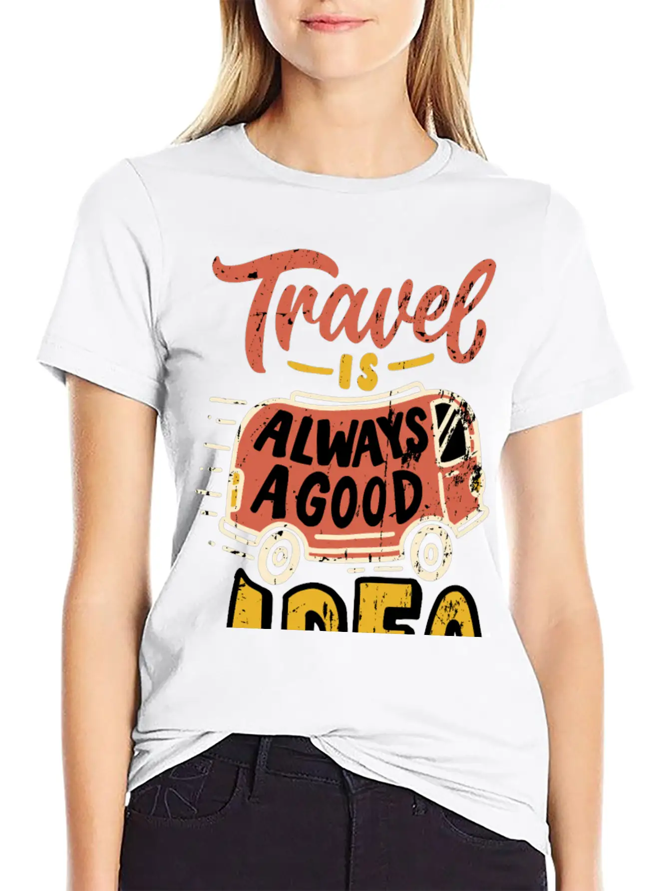 Travel Essential Cotton Tee For Daily Outfits – Unisex Style