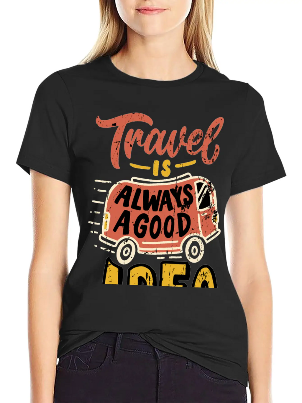 Travel Essential Cotton Tee For Daily Outfits – Unisex Style