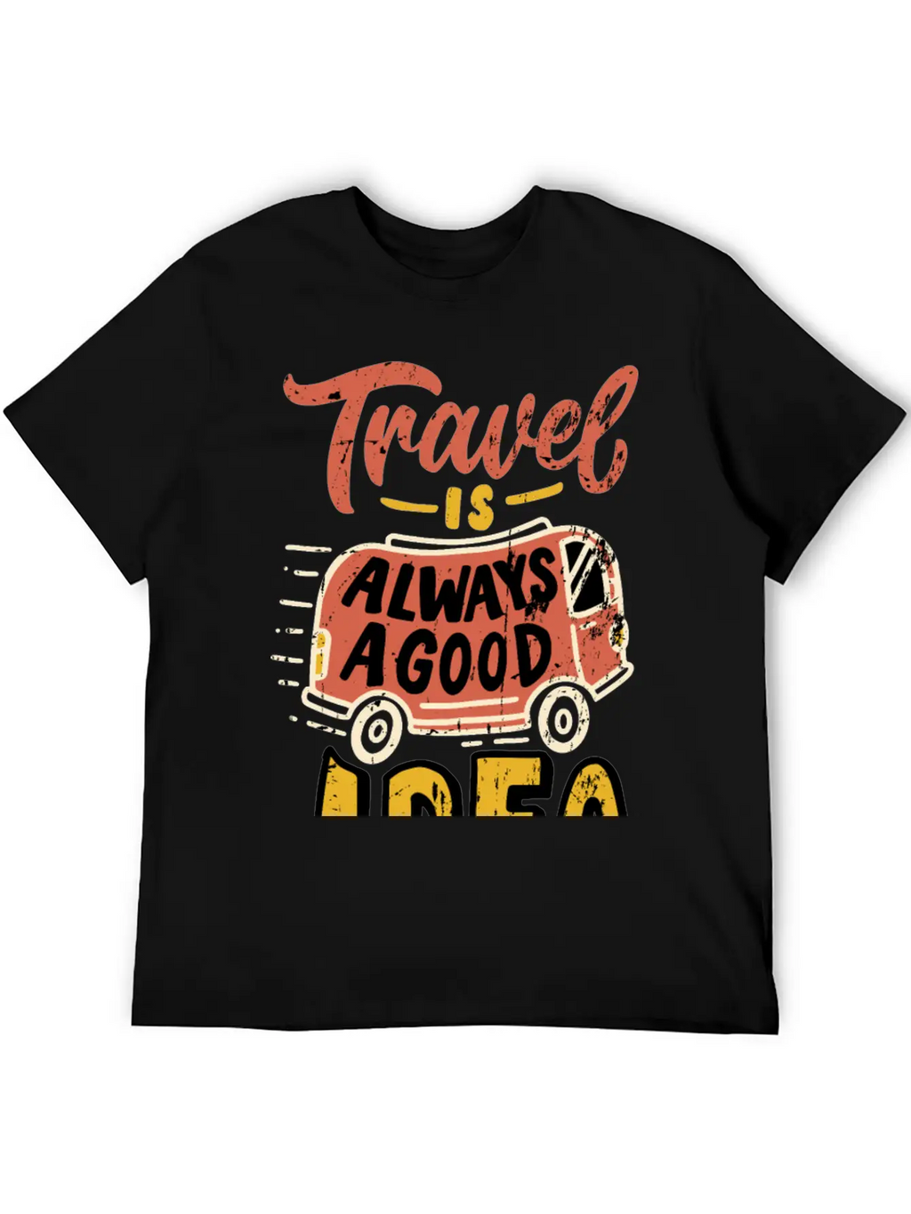 Travel Essential Cotton Tee For Daily Outfits – Unisex Style