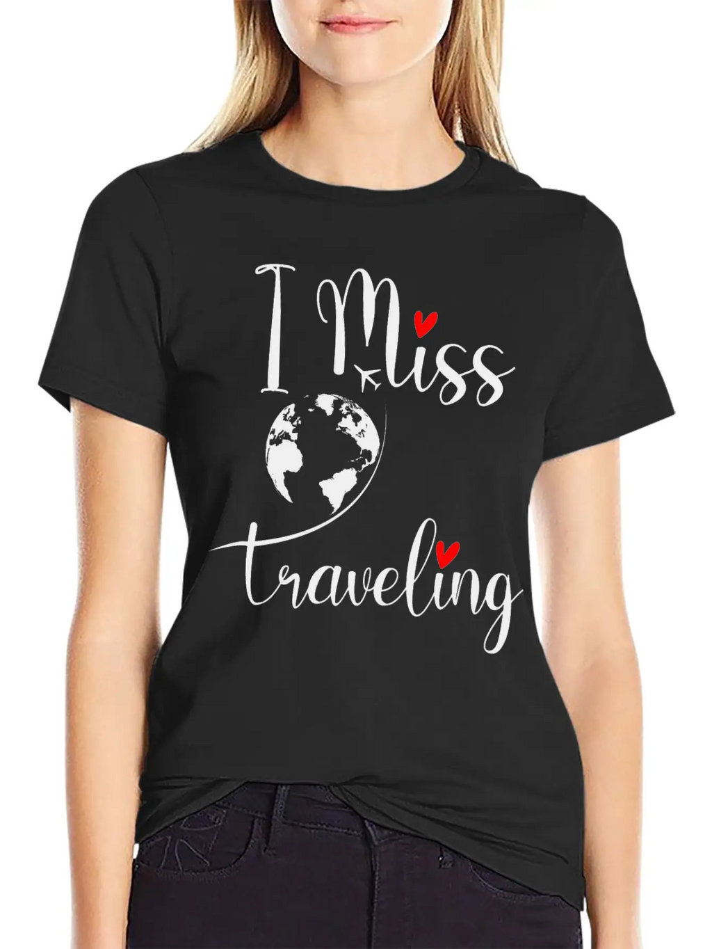 Traveler I Miss Travelling Travel Bug Funny Gift Basic Graphic T-Shirt – Daily Comfort In Soft Cotton