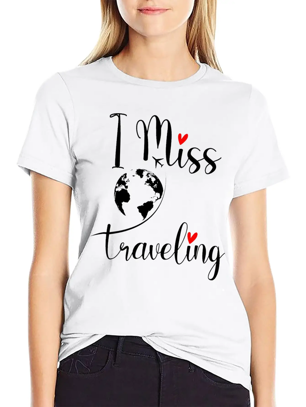 Traveler I Miss Travelling Travel Bug Funny Gift Basic Graphic T-Shirt – Daily Comfort In Soft Cotton