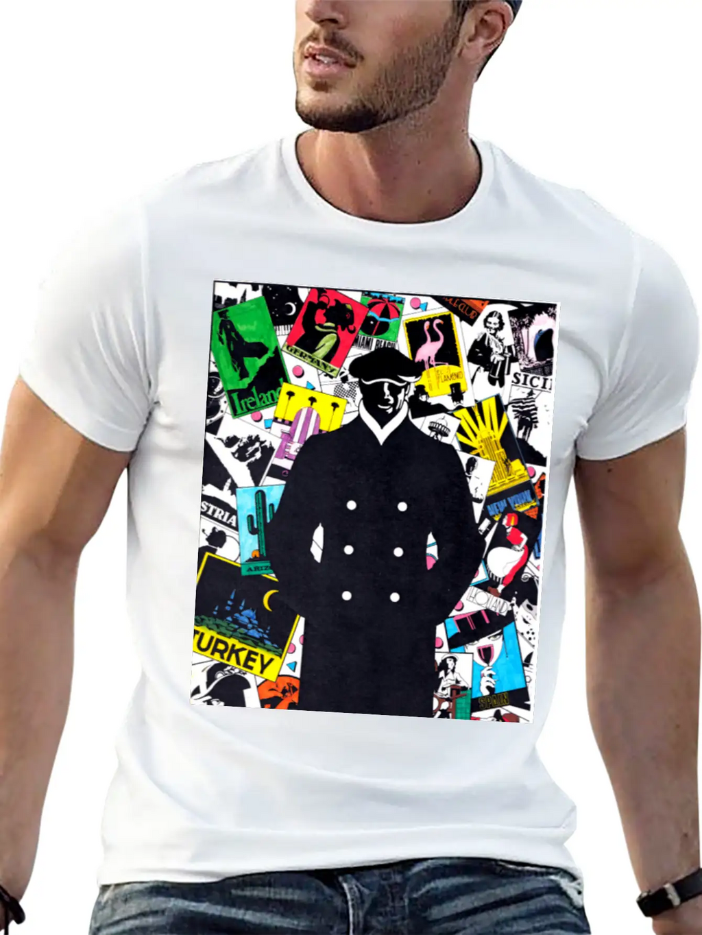 Travelin Man Classic Cotton Tee – Unisex Comfort For Any Season
