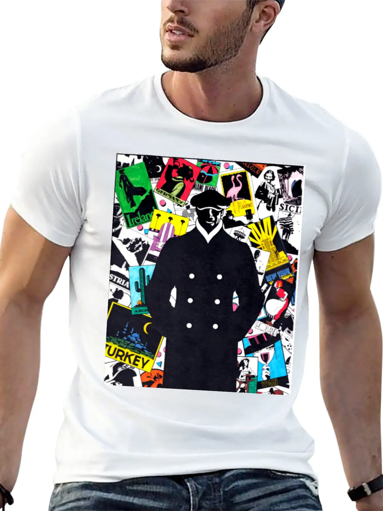 Travelin Man Classic Cotton Tee – Unisex Comfort For Any Season