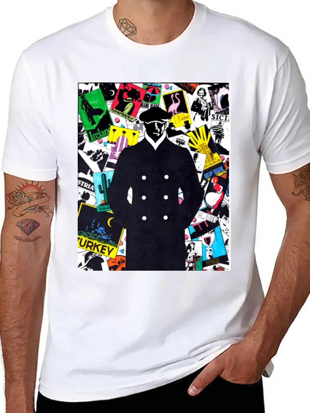 Travelin Man Classic Cotton Tee – Unisex Comfort For Any Season