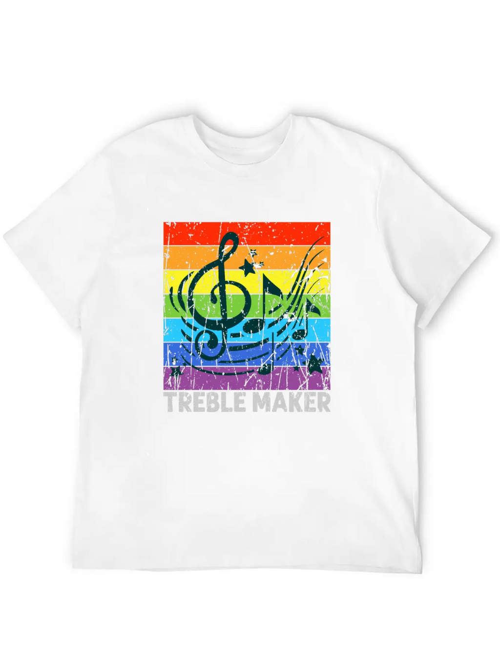 Treble Maker - Musician Breathable Graphic T-Shirt – Perfect For Casual Days