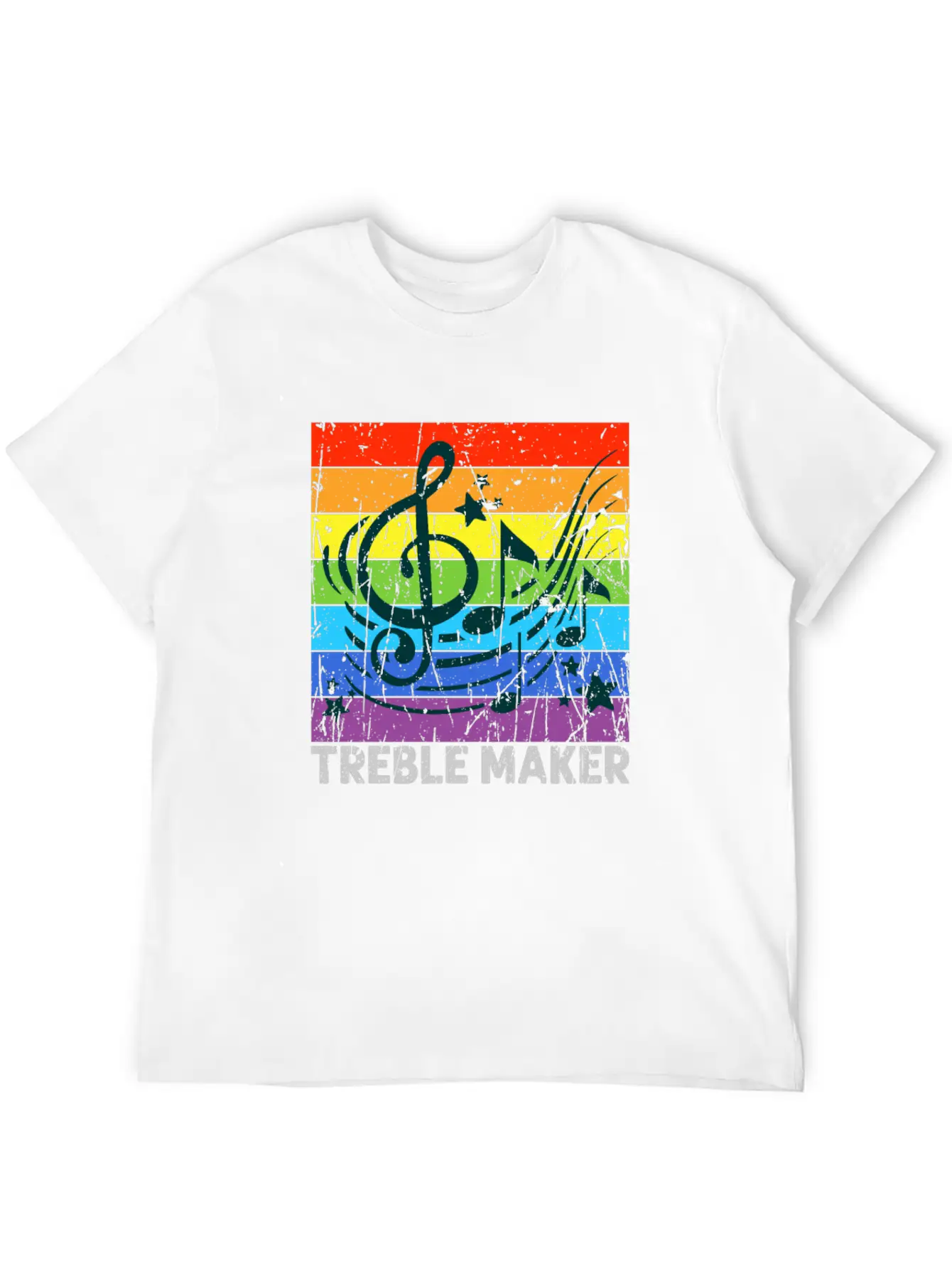 Treble Maker - Musician Breathable Graphic T-Shirt – Perfect For Casual Days