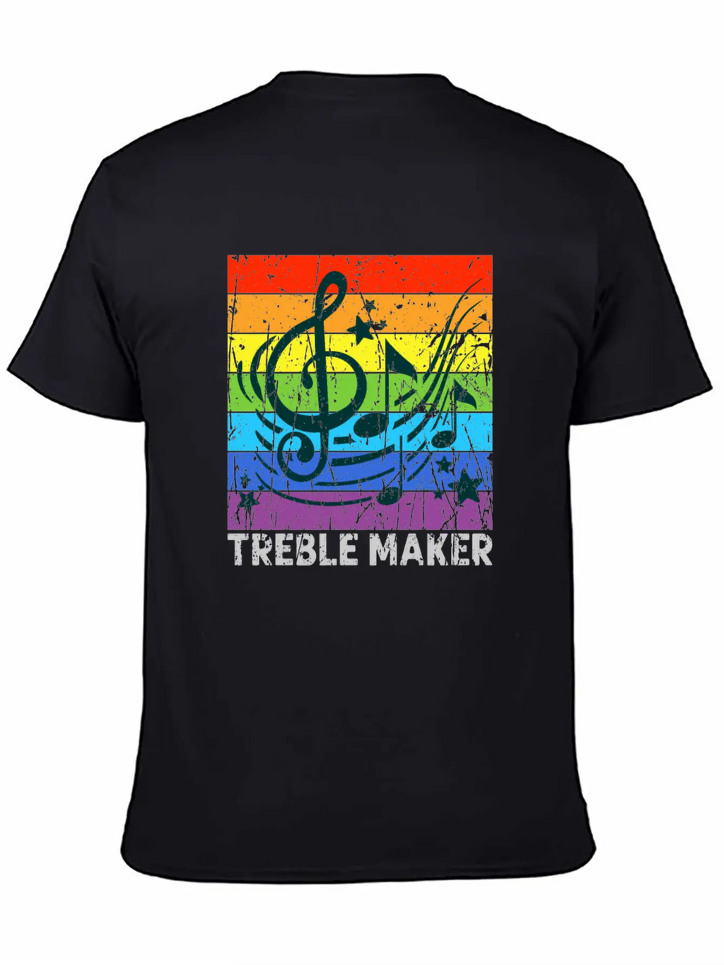 Treble Maker - Musician Breathable Graphic T-Shirt – Perfect For Casual Days