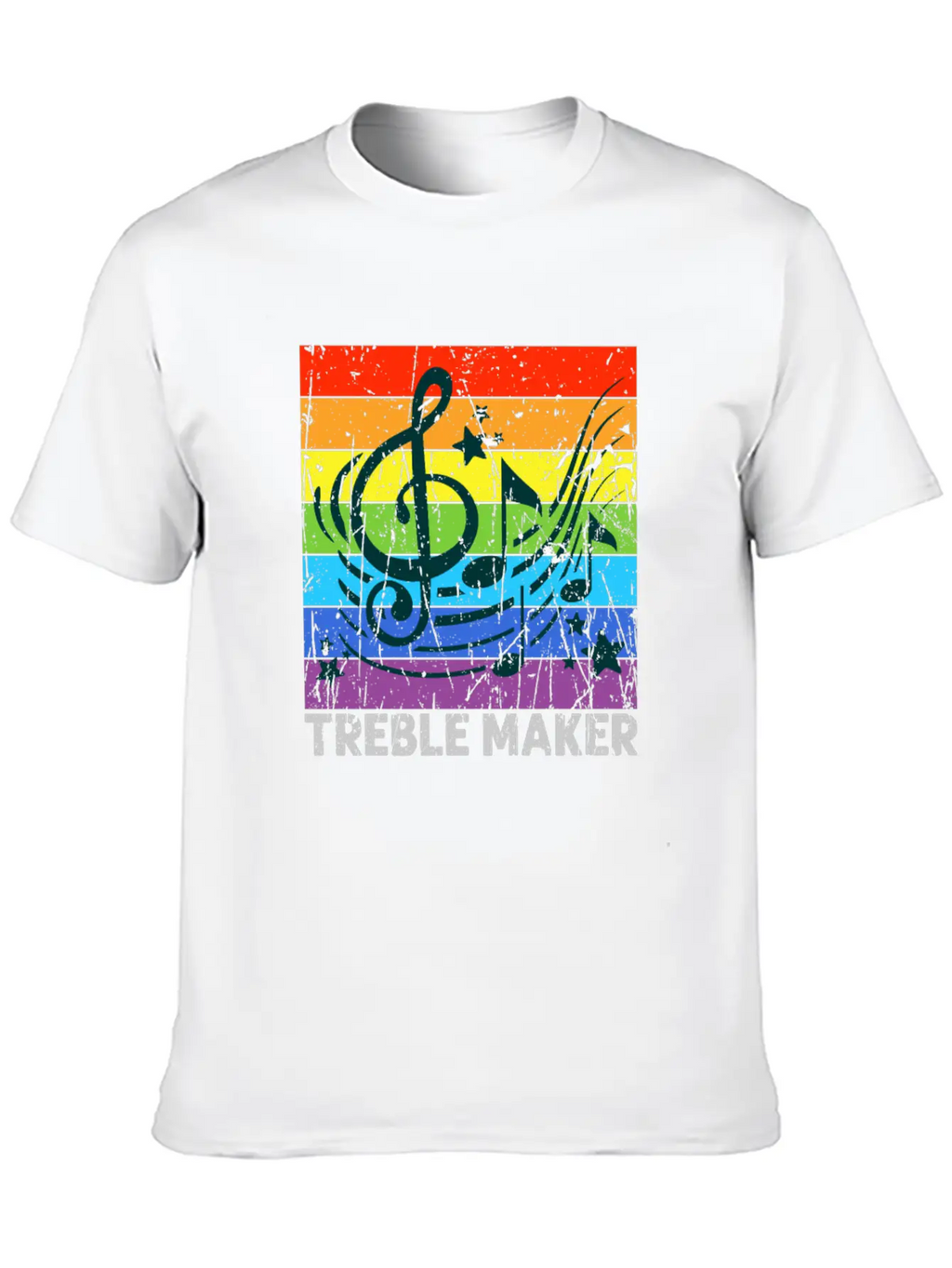 Treble Maker - Musician Breathable Graphic T-Shirt – Perfect For Casual Days